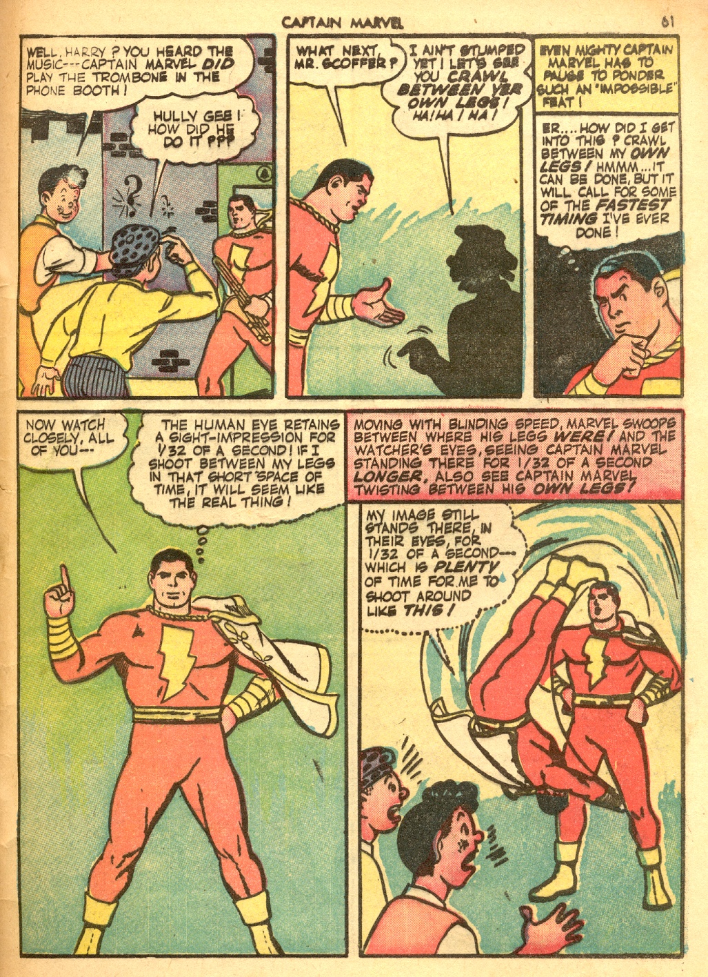 Read online Captain Marvel Adventures comic -  Issue #23 - 61