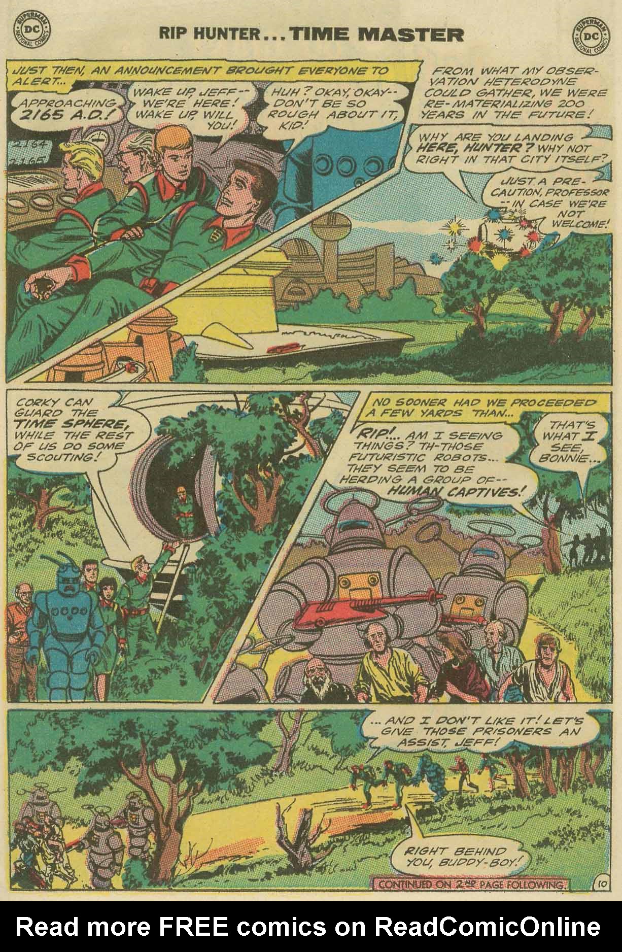 Read online Rip Hunter...Time Master comic -  Issue #27 - 13