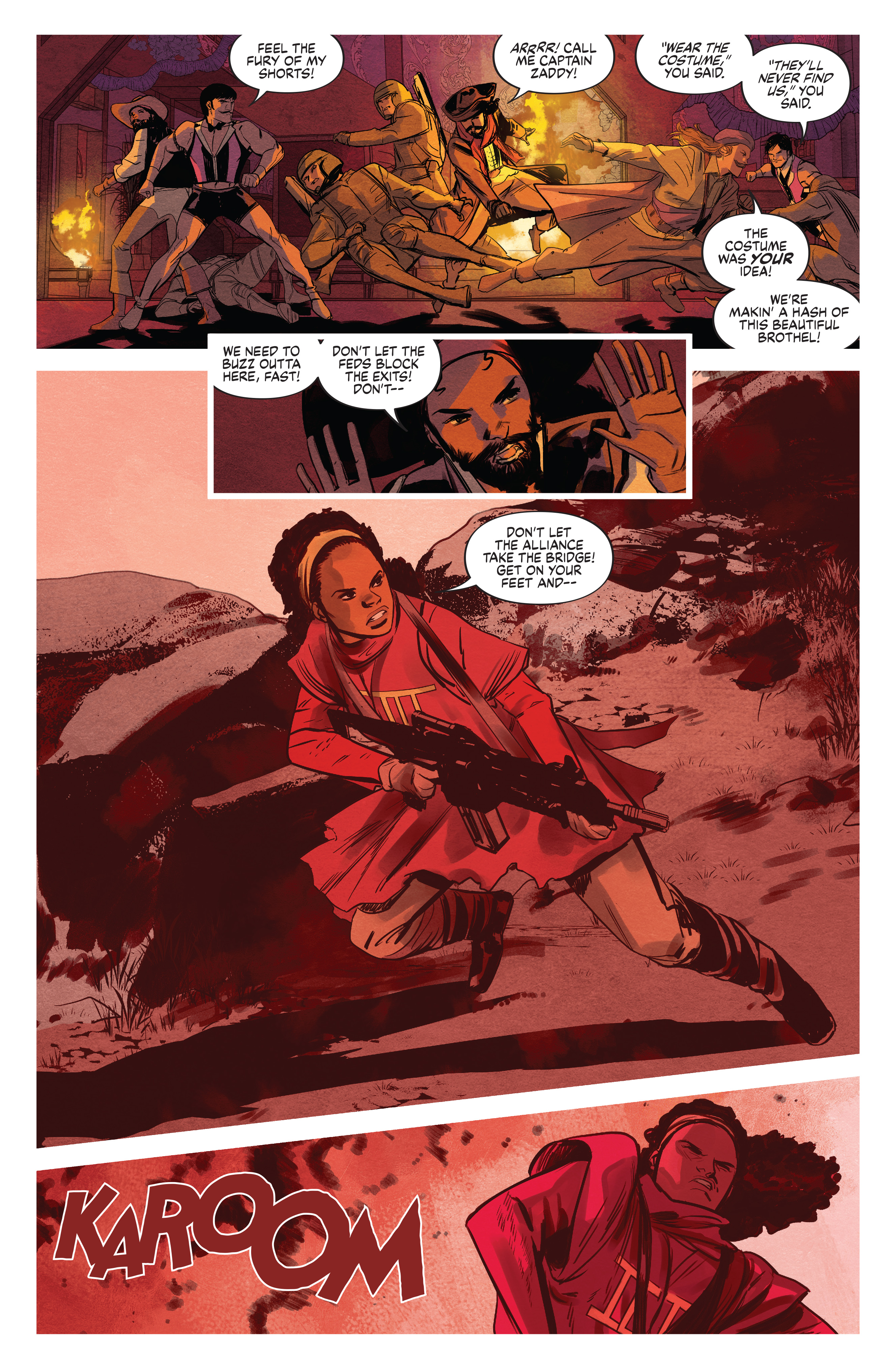 Read online Firefly: The Fall Guys comic -  Issue #3 - 5