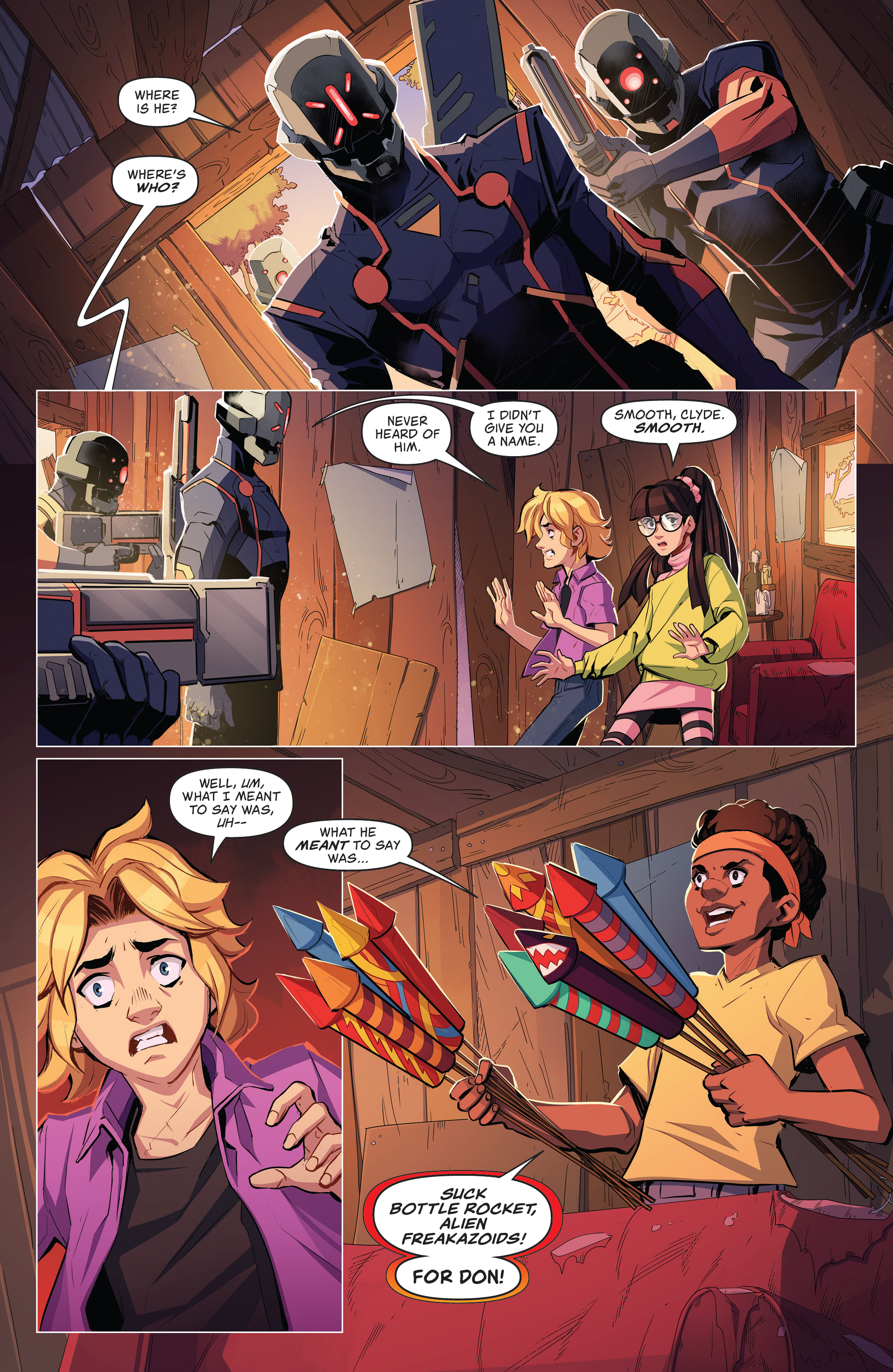 Read online Hexagon comic -  Issue #3 - 18
