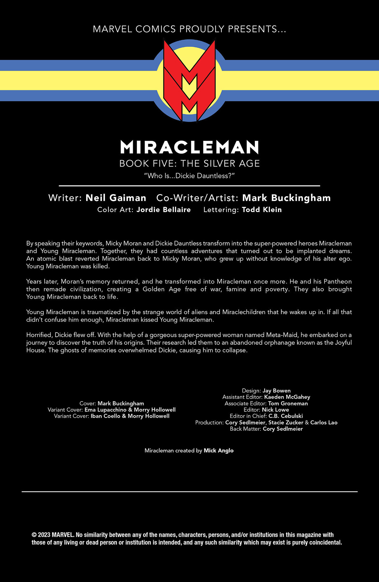 Read online Miracleman: The Silver Age comic -  Issue #6 - 2