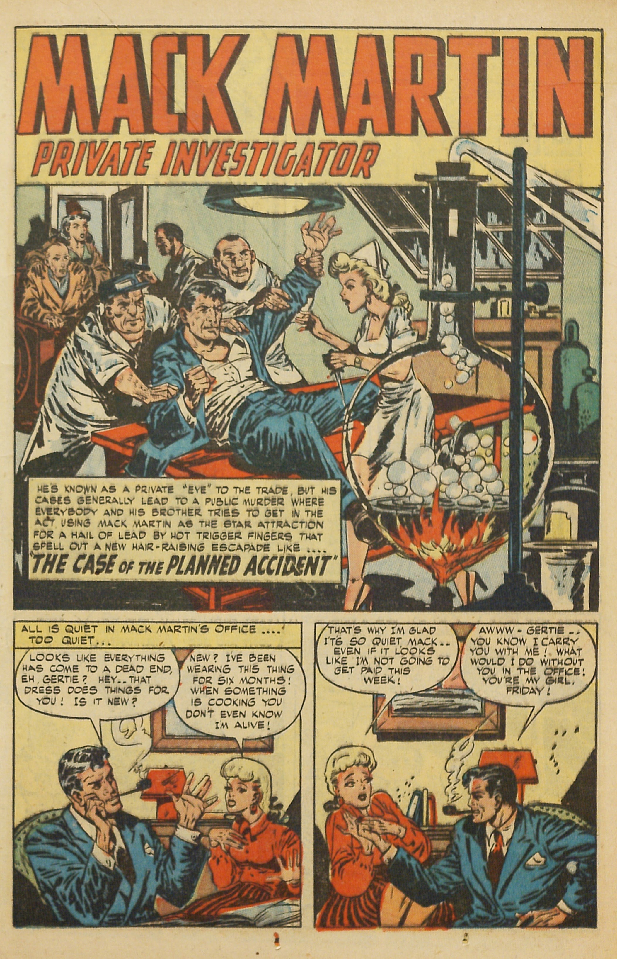 Read online Super-Mystery Comics comic -  Issue #42 - 25