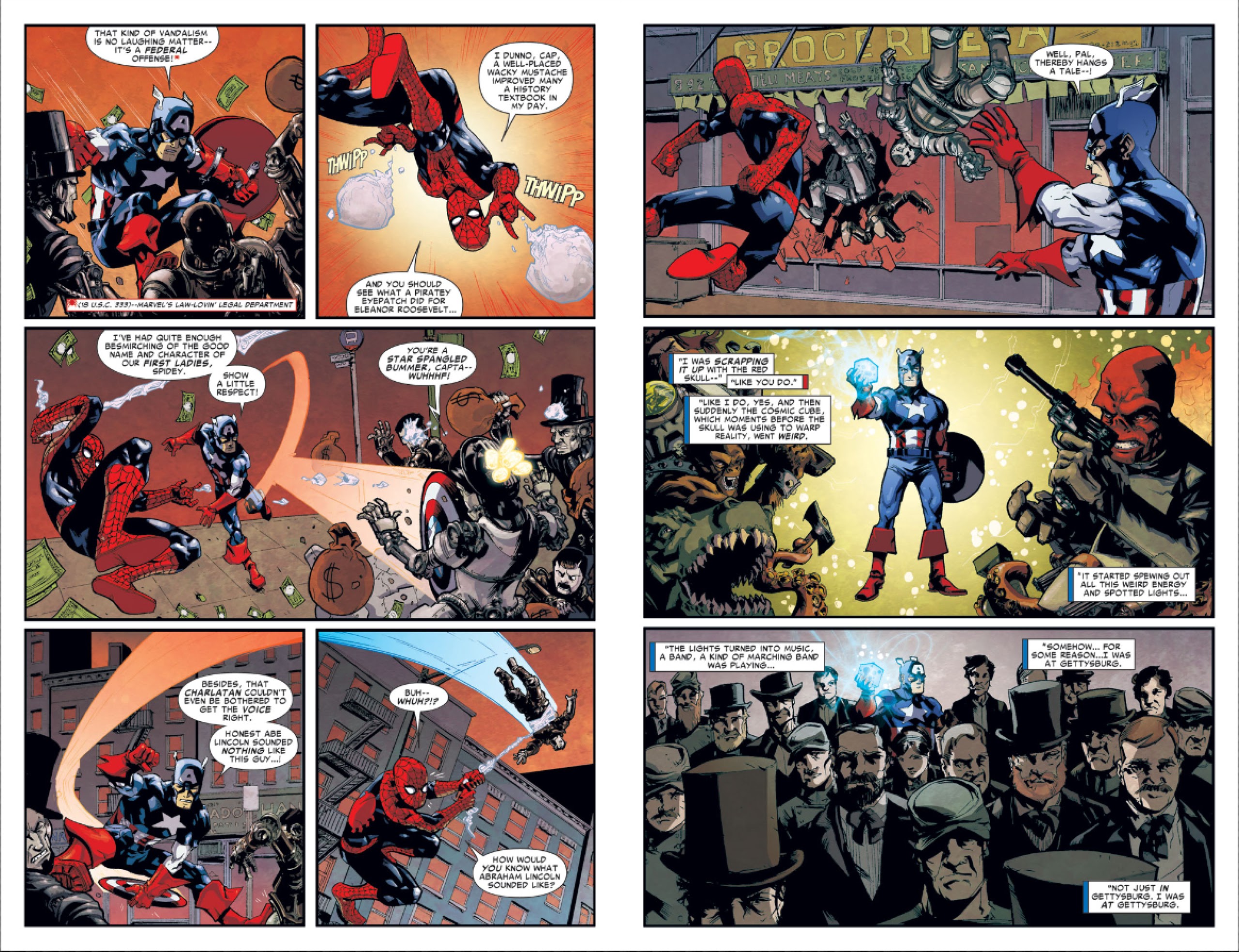 Read online Presidents' Day Celebration comic -  Issue # Full - 3