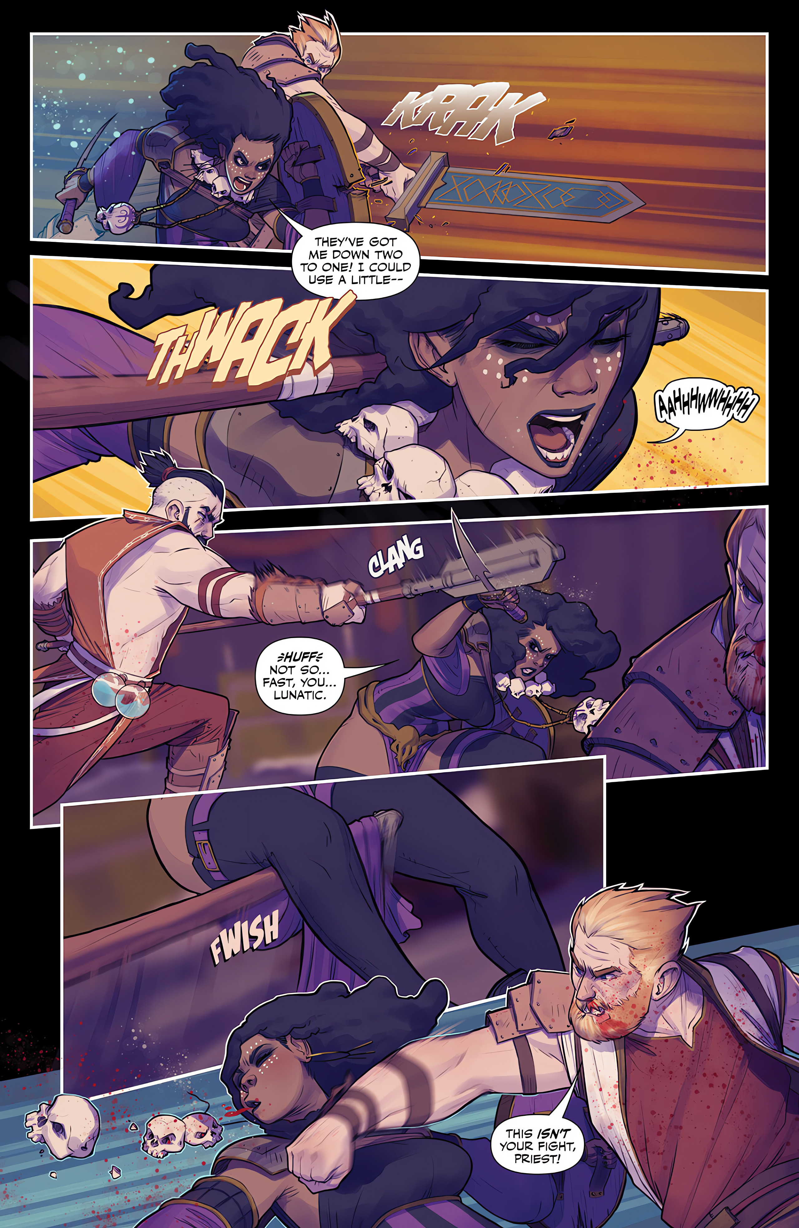 Read online Rat Queens: Sisters Warriors Queens comic -  Issue # TPB - 45