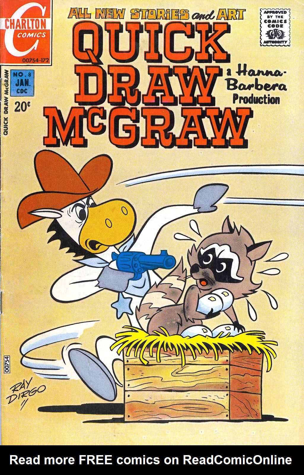 Read online Quick Draw McGraw comic -  Issue #8 - 1