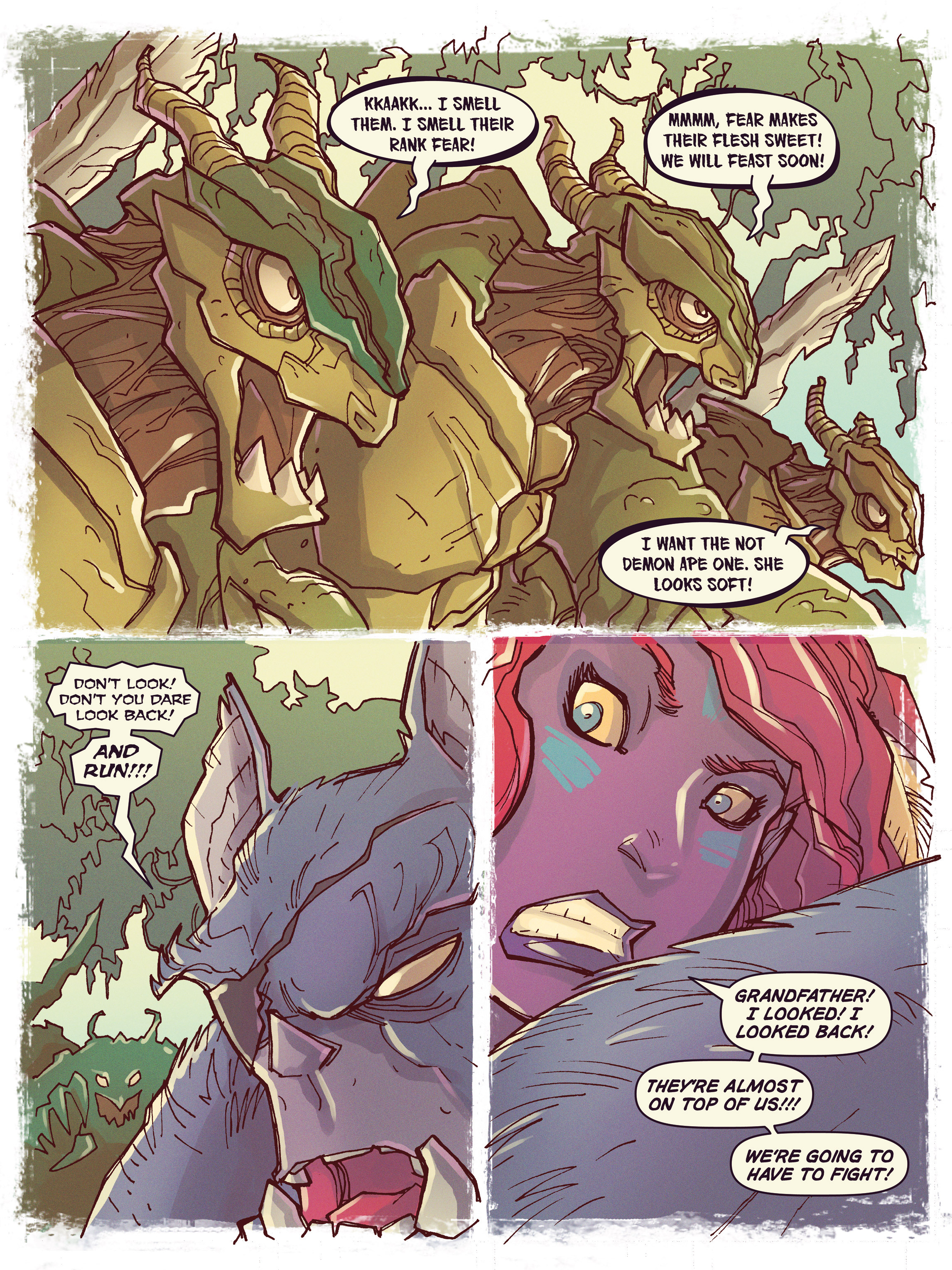 Read online Kyrra: Alien Jungle Girl comic -  Issue #5 - 4