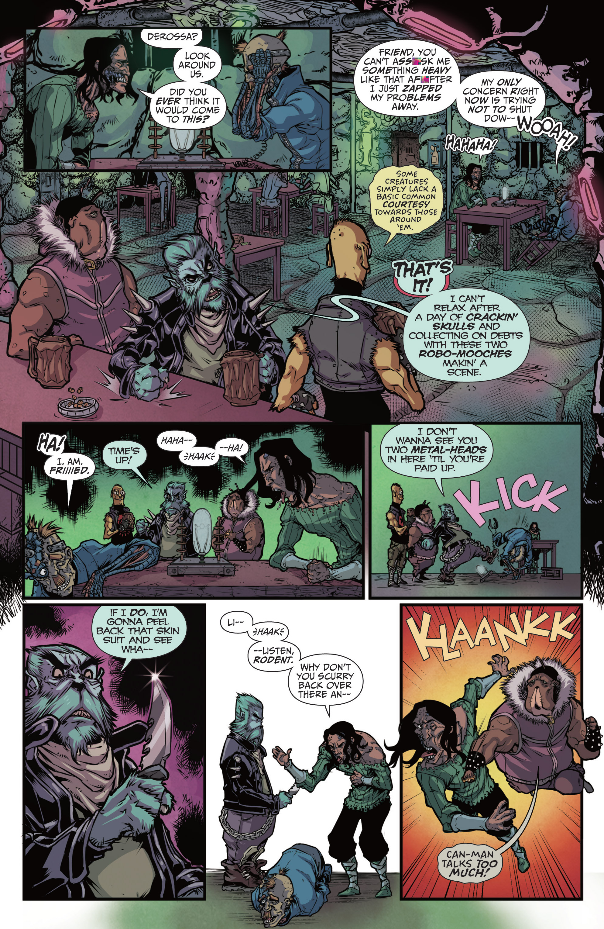 Read online Wretches comic -  Issue #2 - 5