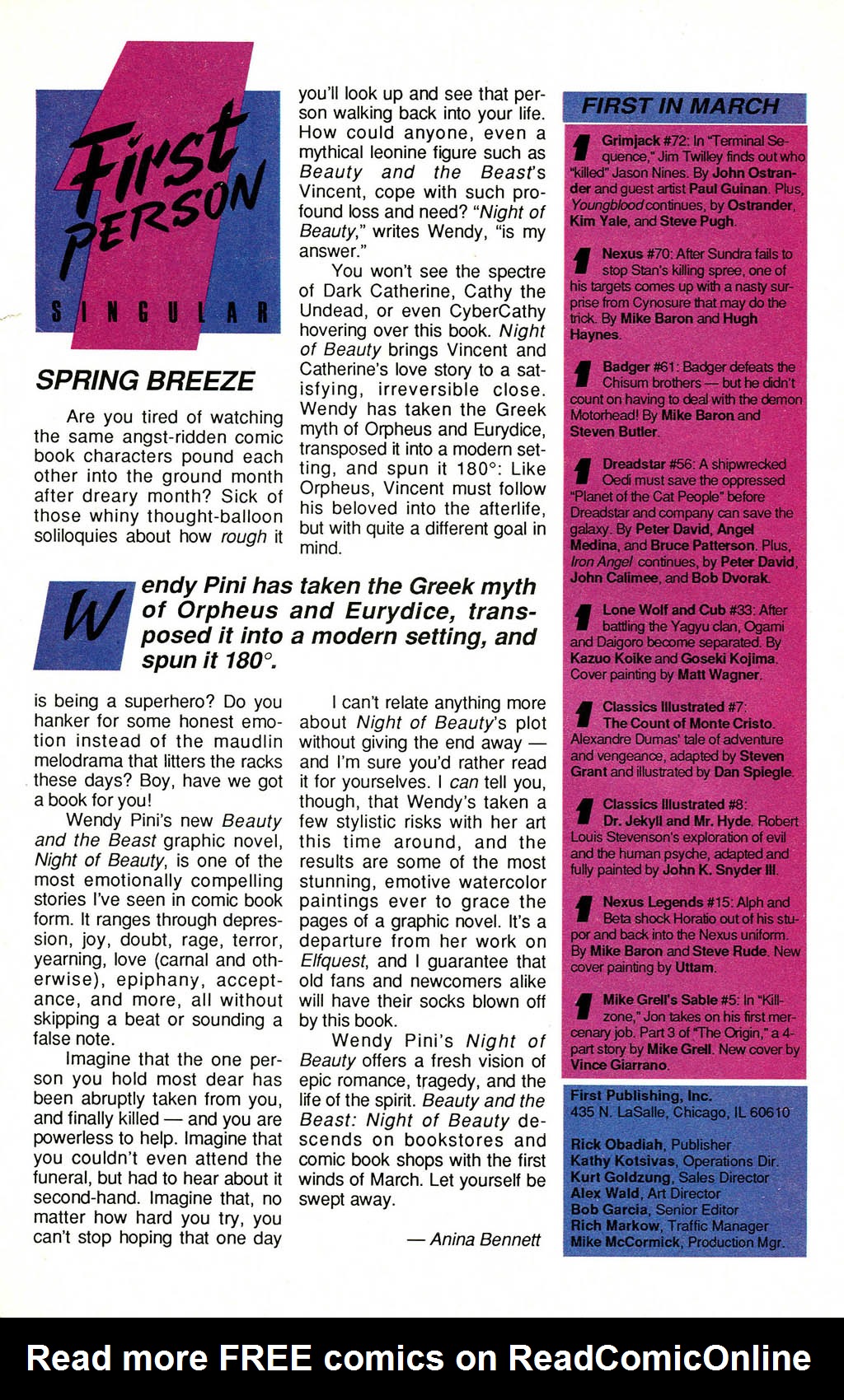 Read online Grimjack comic -  Issue #72 - 14