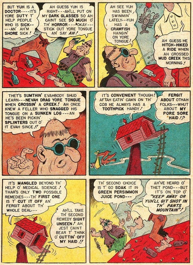 Read online Babe (1948) comic -  Issue #10 - 19