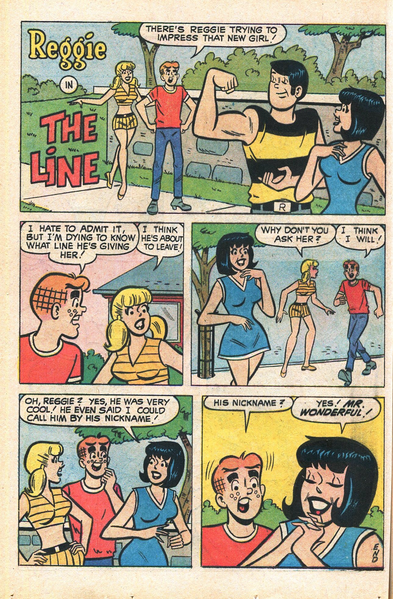 Read online Reggie's Wise Guy Jokes comic -  Issue #8 - 46