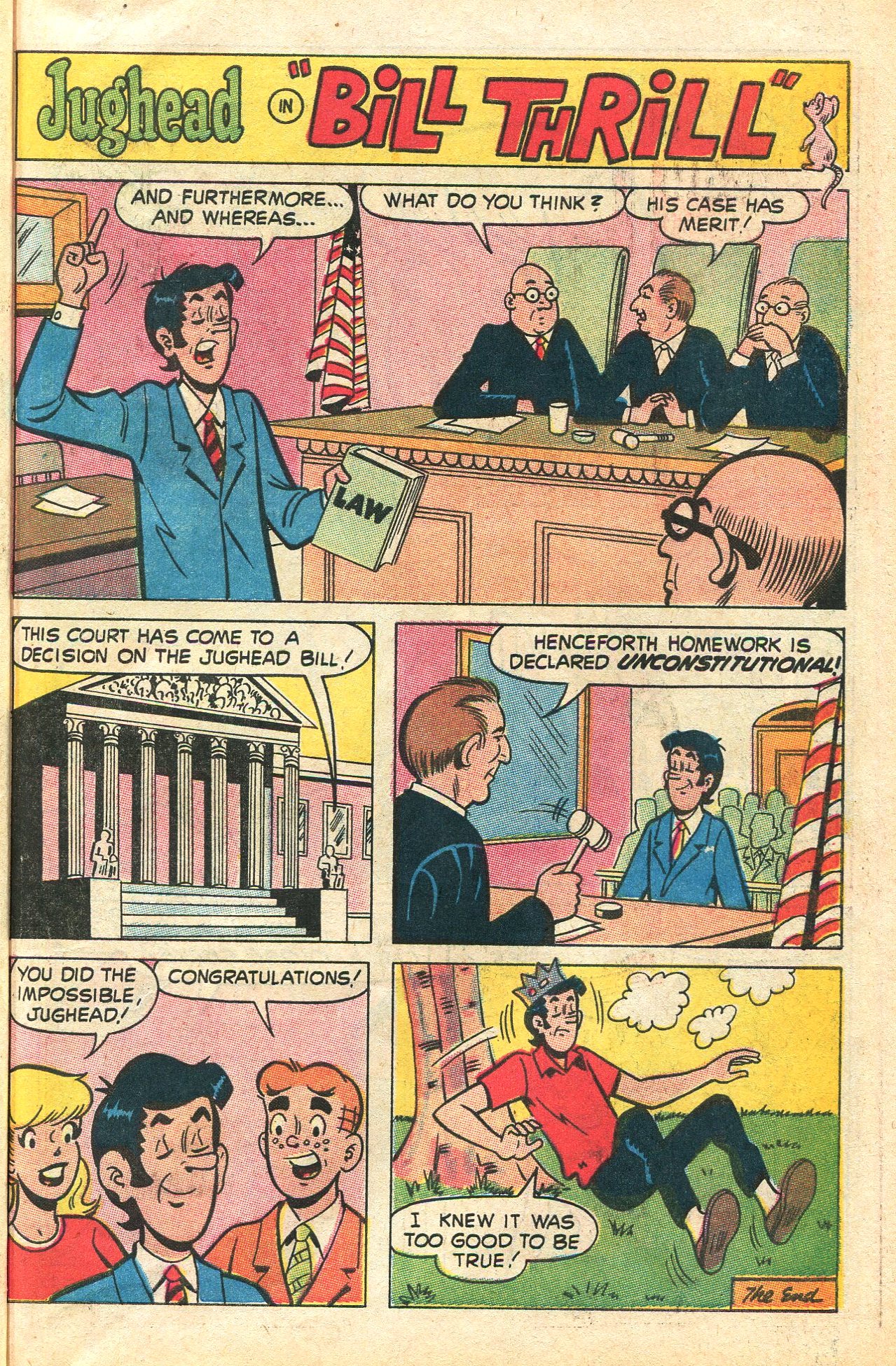Read online Jughead's Jokes comic -  Issue #13 - 27