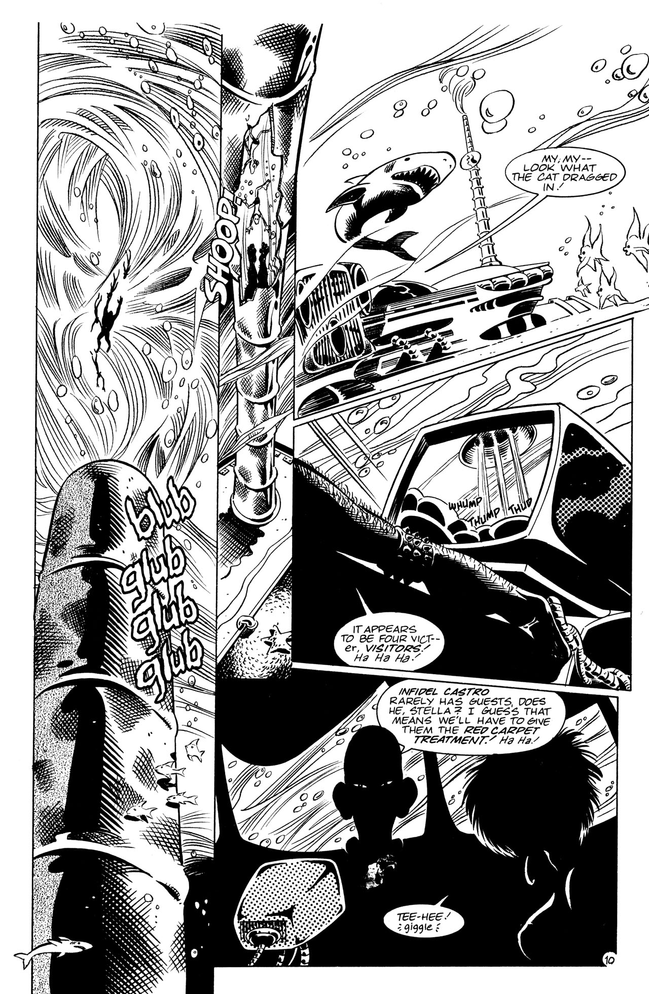 Read online Adolescent Radioactive Black Belt Hamsters comic -  Issue #7 - 12
