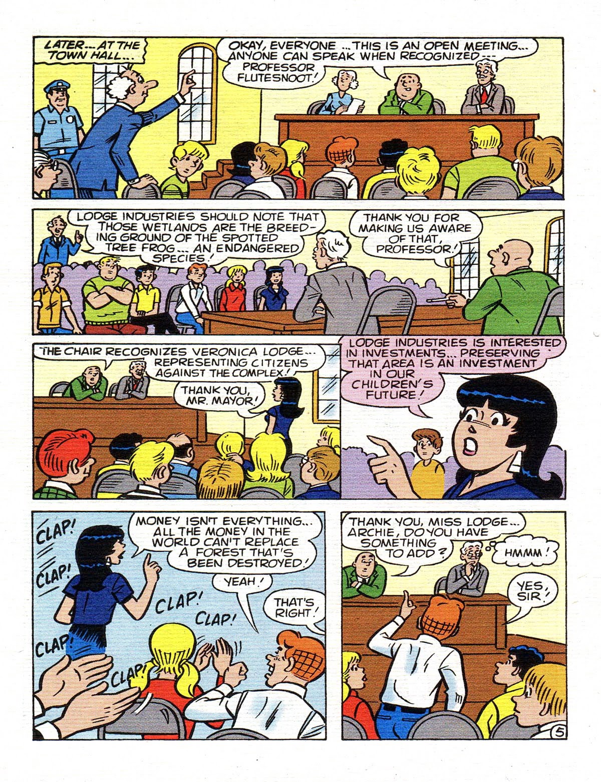 Read online Archie's Double Digest Magazine comic -  Issue #153 - 124