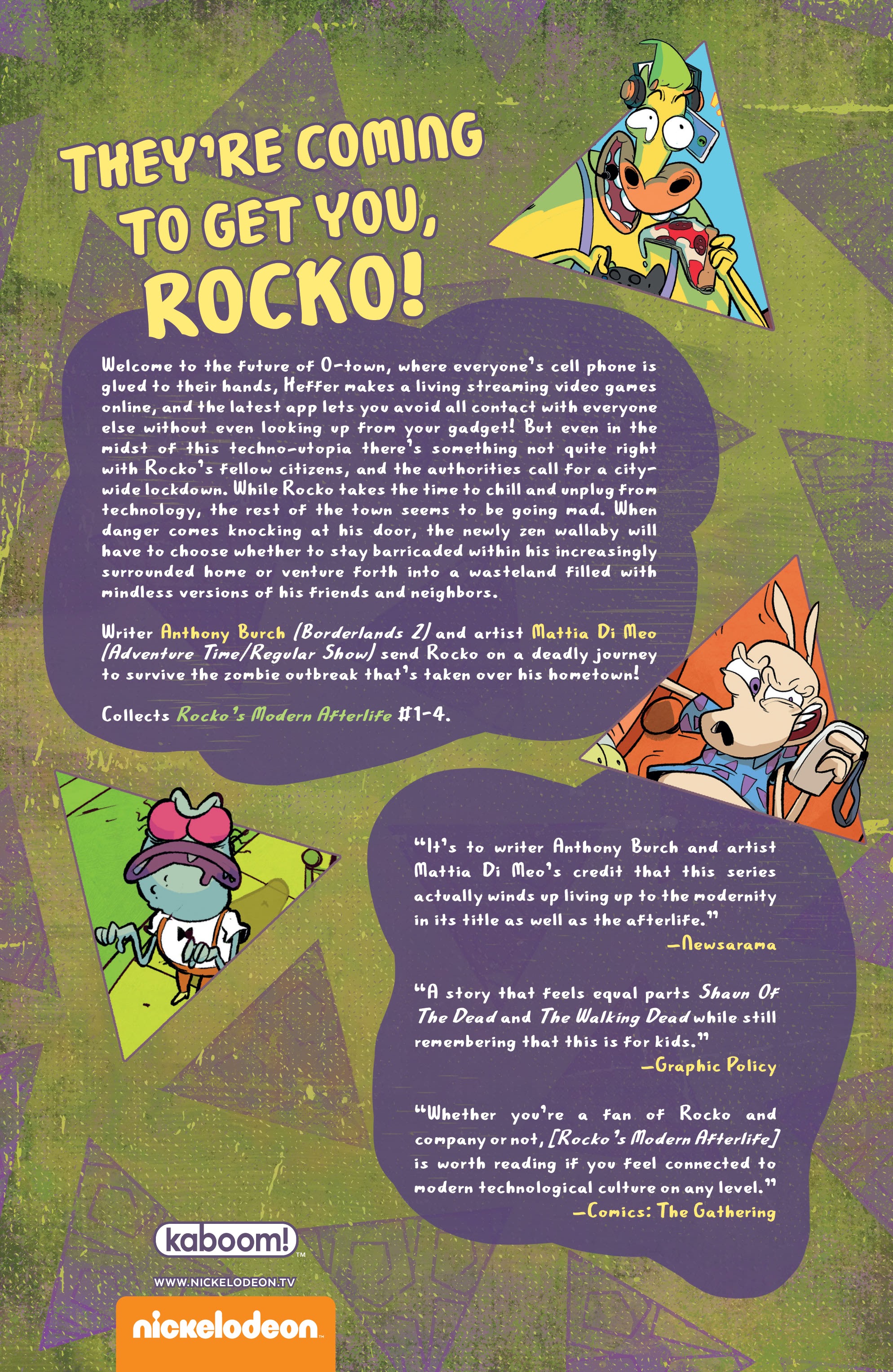 Read online Rocko's Modern Afterlife comic -  Issue # _TPB - 113