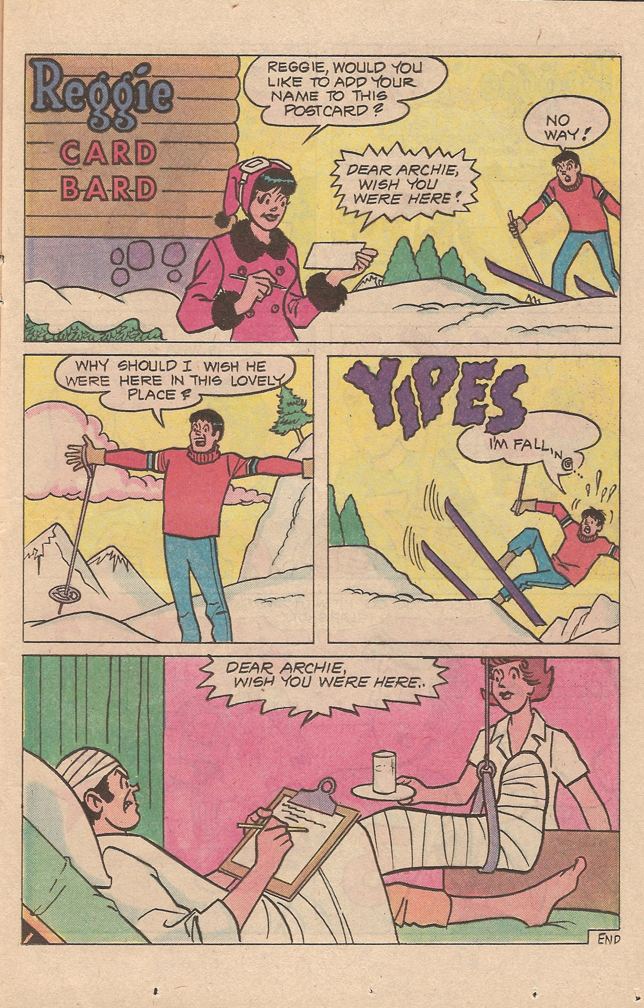 Read online Reggie's Wise Guy Jokes comic -  Issue #49 - 13