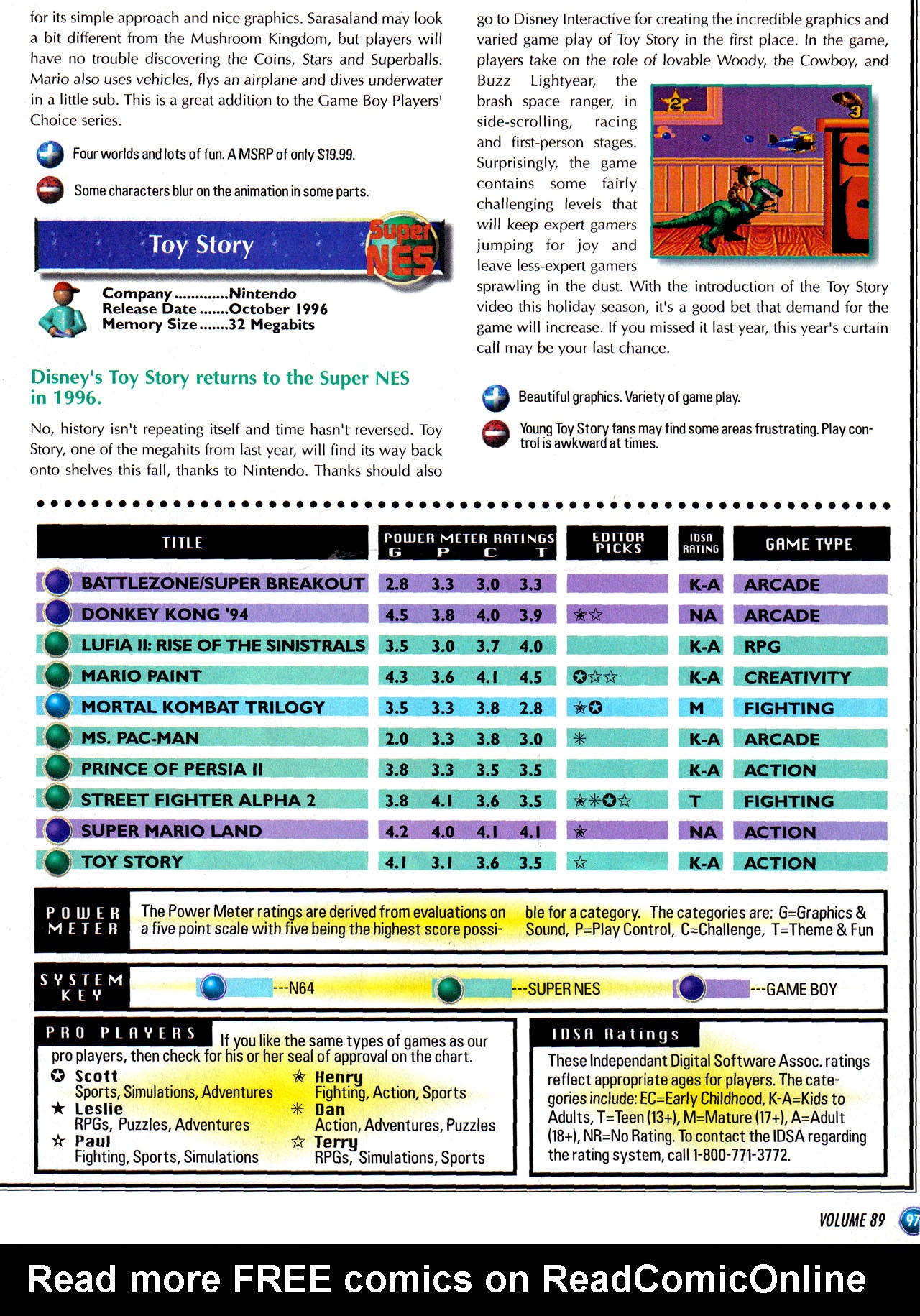 Read online Nintendo Power comic -  Issue #89 - 104