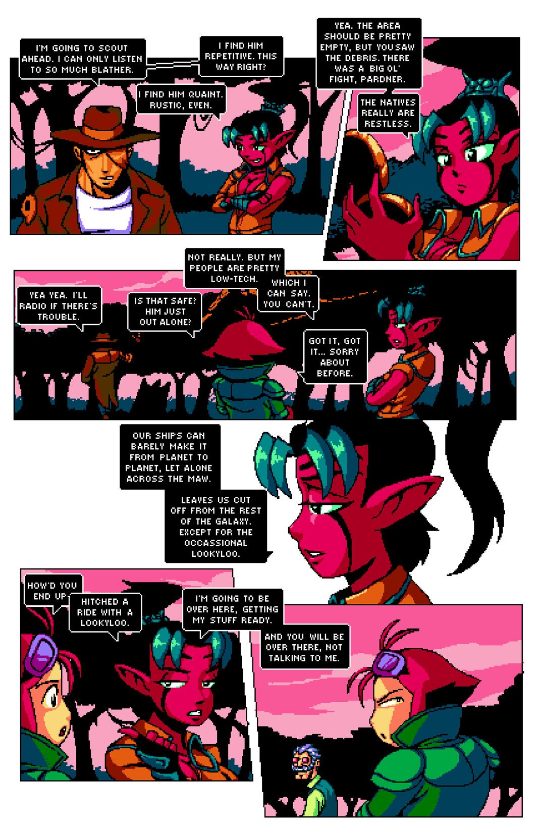 Read online Nova Phase comic -  Issue #3 - 19