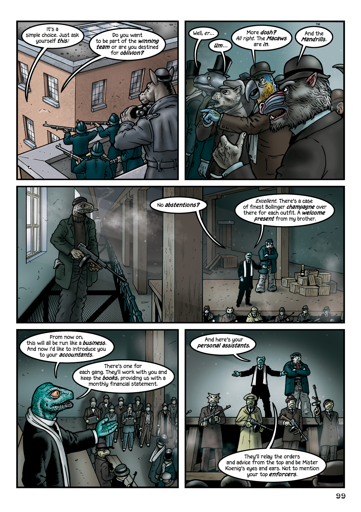 Read online Grandville Force Majeur comic -  Issue # TPB (Part 2) - 2