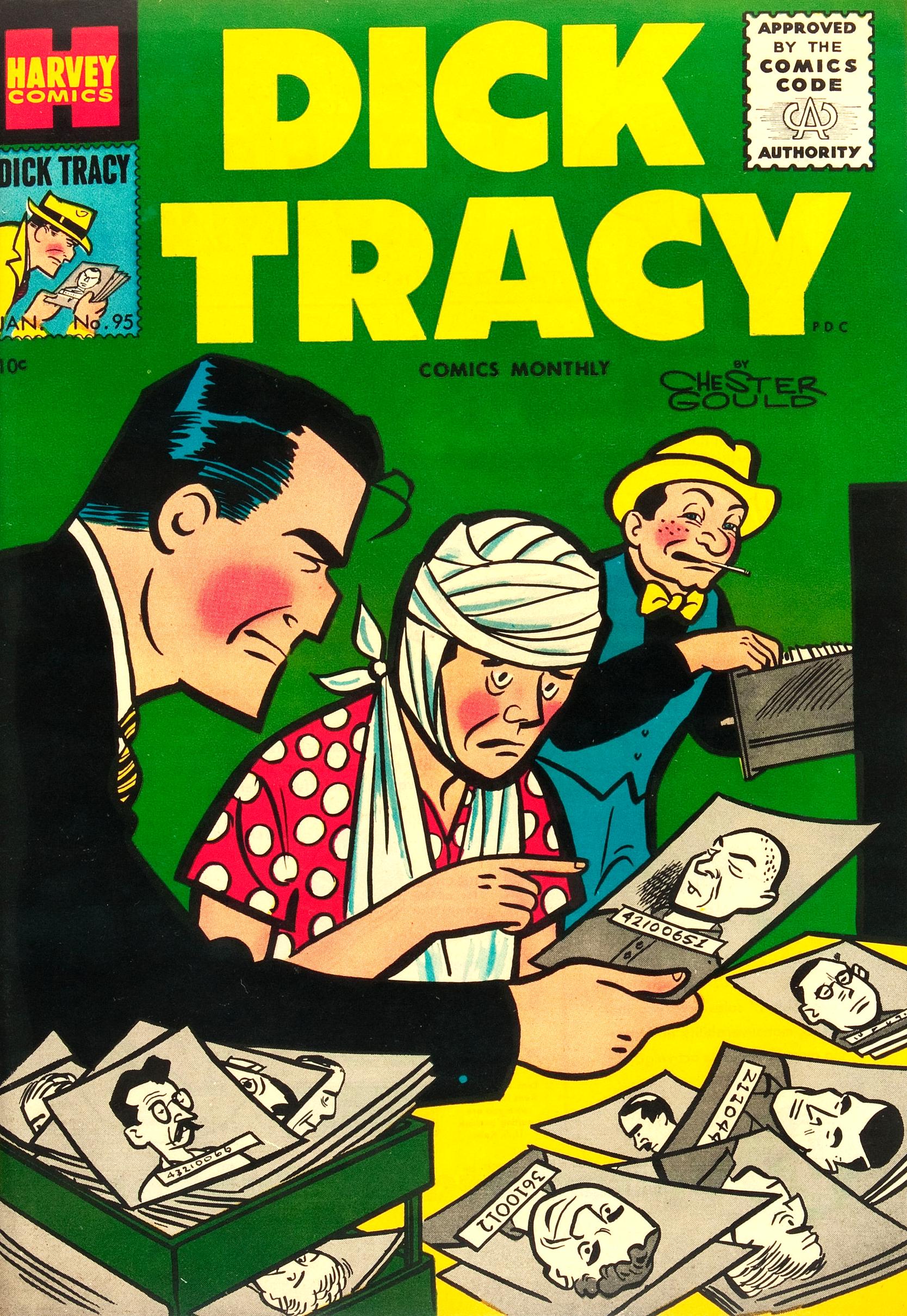 Read online Dick Tracy comic -  Issue #95 - 1