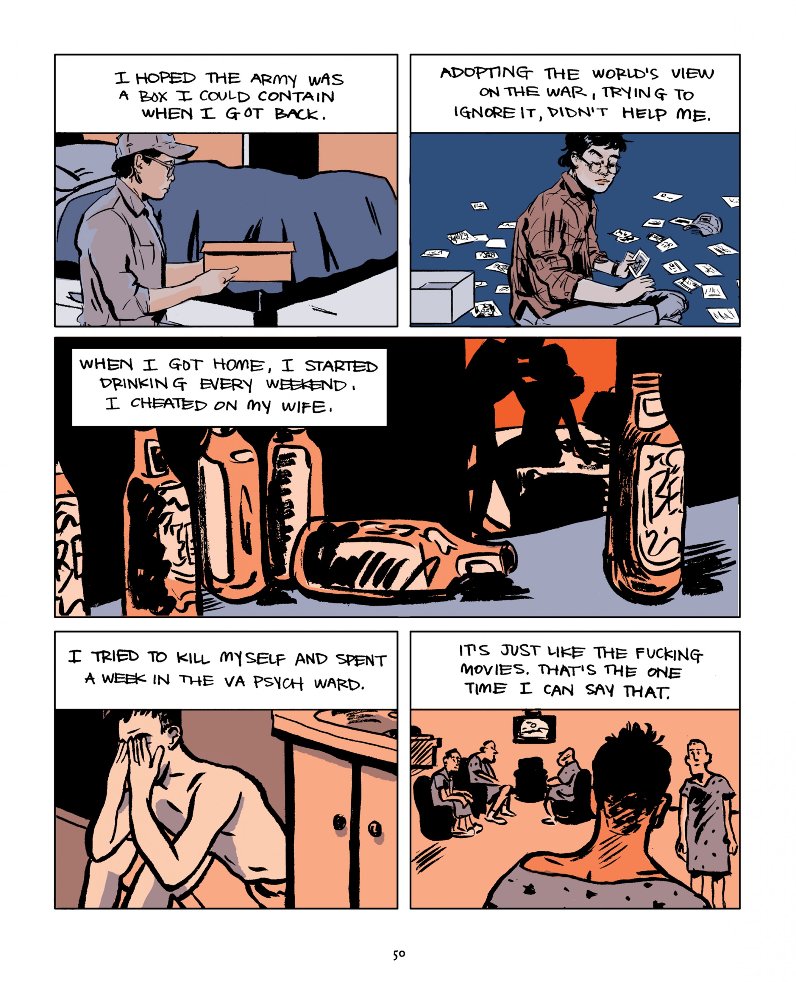 Read online Invisible Wounds: Graphic Journalism by Jess Ruliffson comic -  Issue # TPB (Part 1) - 57