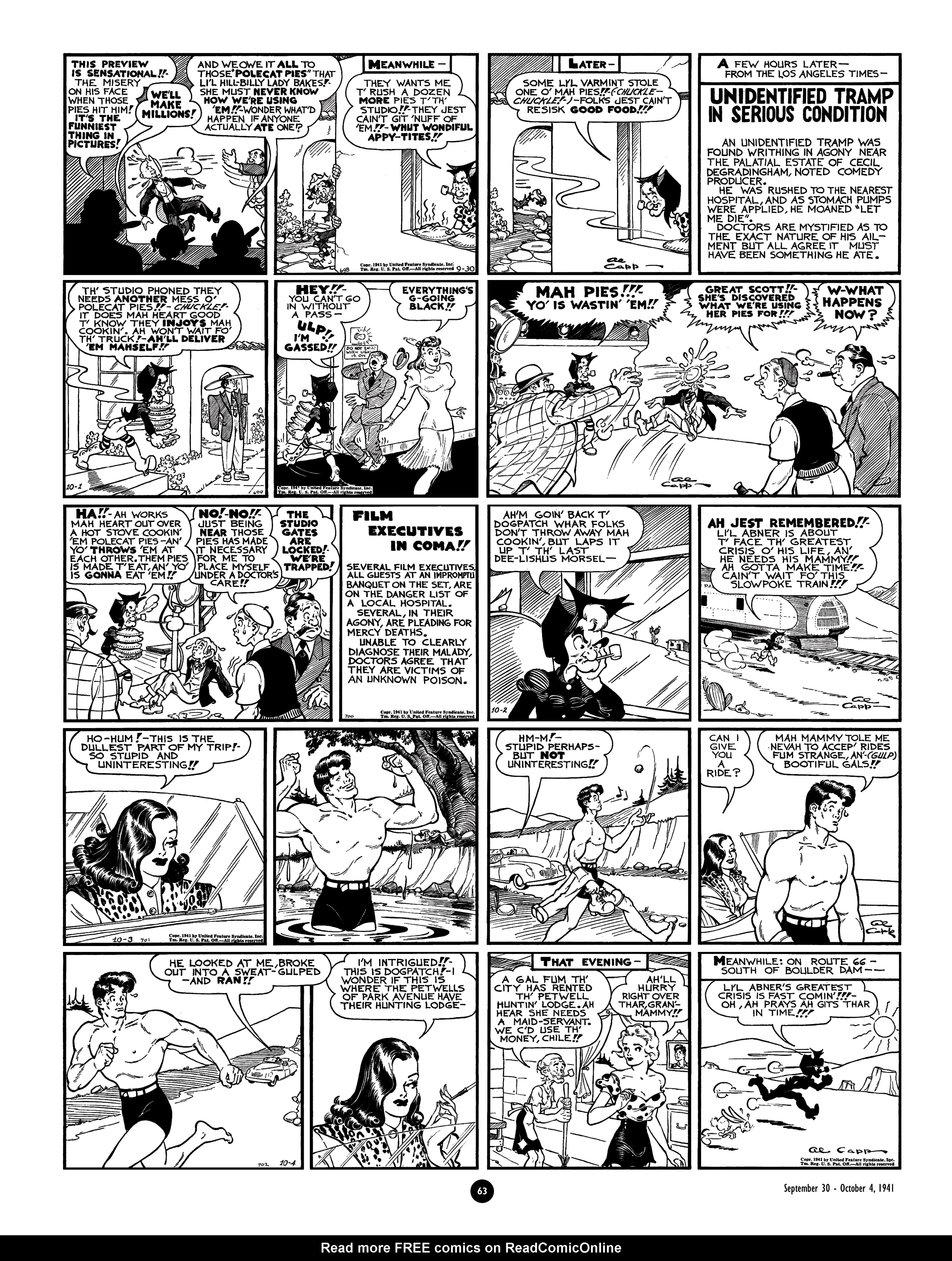 Read online Al Capp's Li'l Abner Complete Daily & Color Sunday Comics comic -  Issue # TPB 4 (Part 1) - 64