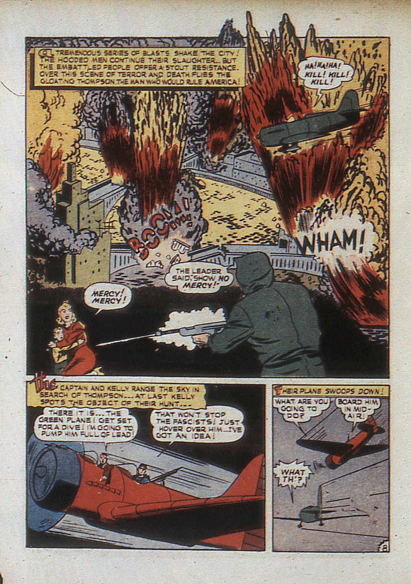 Read online Captain Battle Comics comic -  Issue #1 - 42