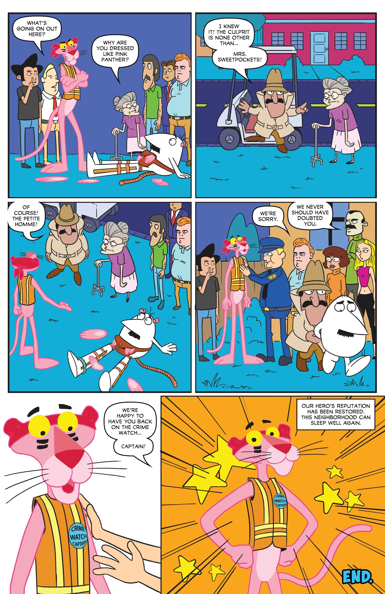 Read online Pink Panther vs. The Inspector comic -  Issue # Full - 22