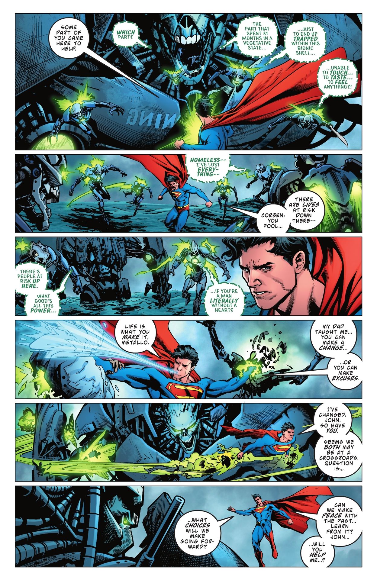 Read online Superman: Lost comic -  Issue #8 - 10