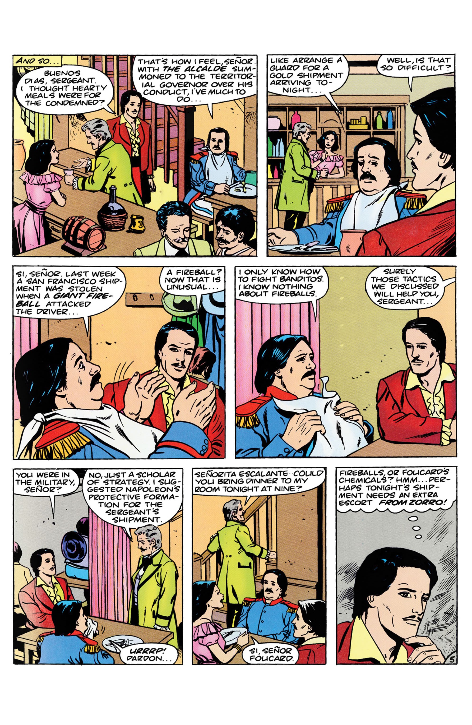 Read online Zorro New World comic -  Issue #2 - 7