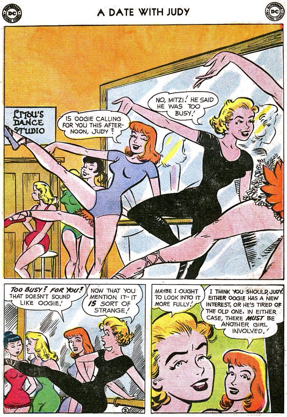 Read online A Date with Judy comic -  Issue #76 - 4