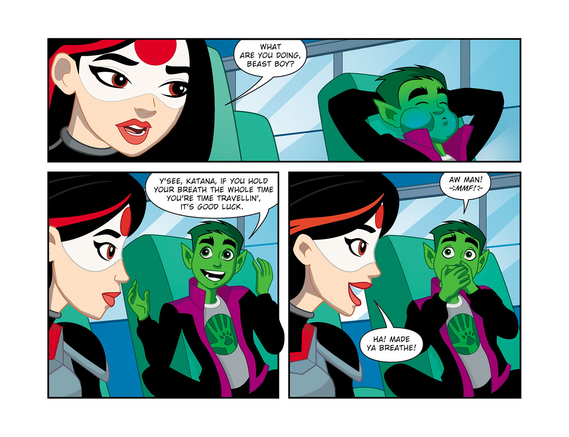 Read online DC Super Hero Girls: Past Times at Super Hero High comic -  Issue #1 - 15