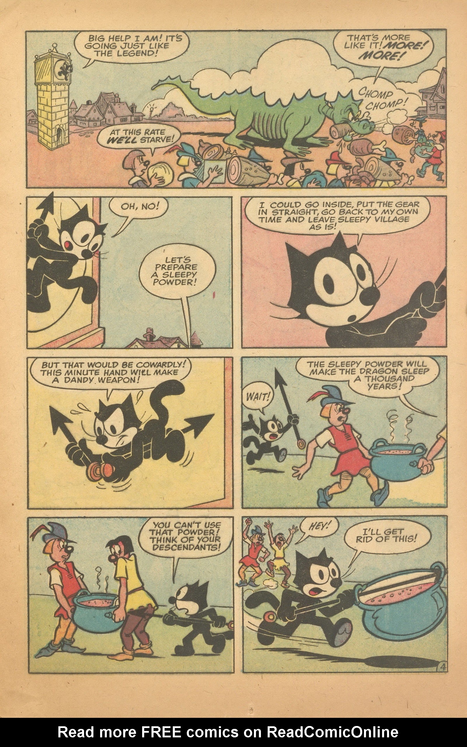 Read online Felix the Cat (1955) comic -  Issue #95 - 15