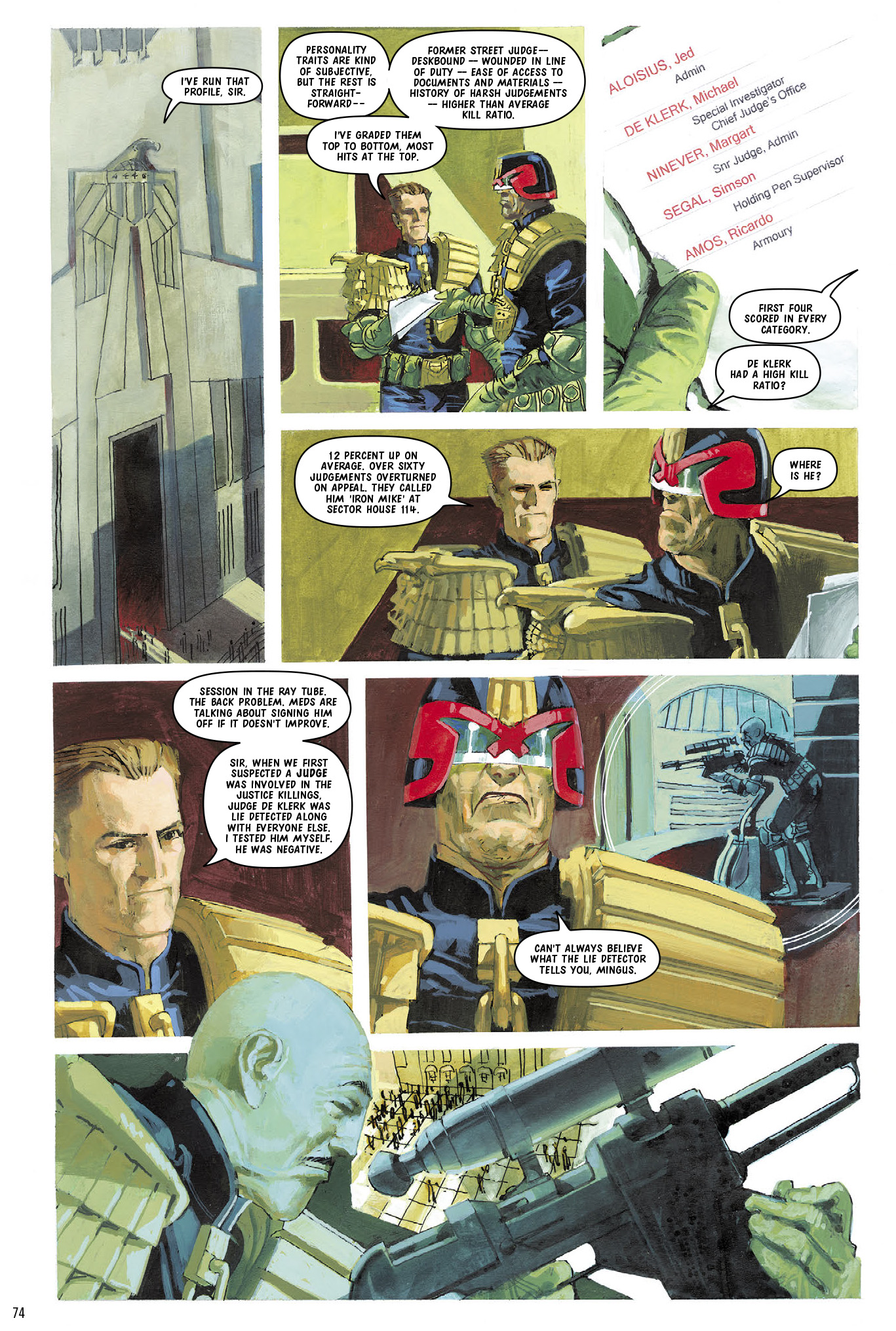 Read online Judge Dredd: The Complete Case Files comic -  Issue # TPB 37 (Part 1) - 76
