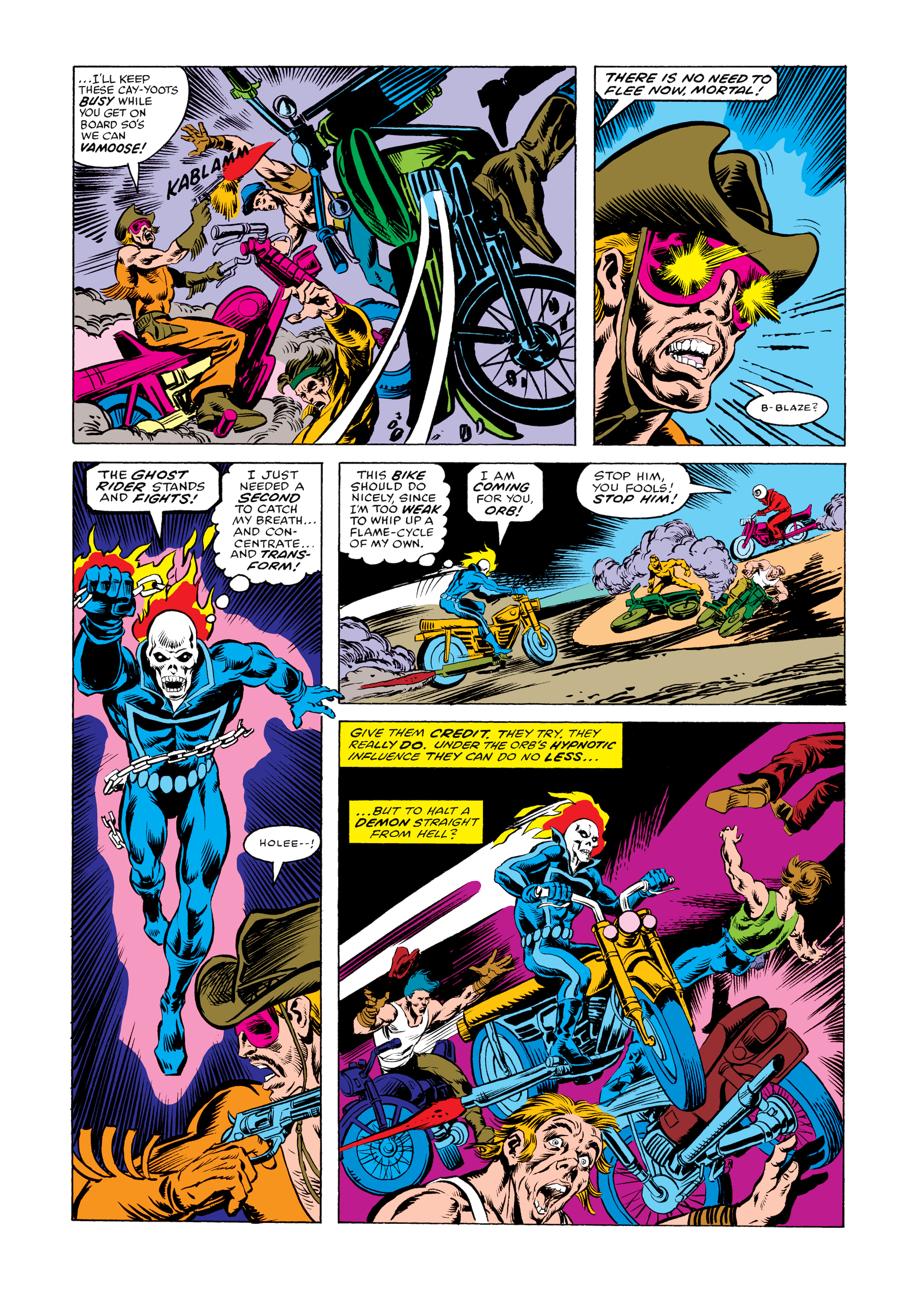 Read online Marvel Masterworks: Ghost Rider comic -  Issue # TPB 3 (Part 2) - 46