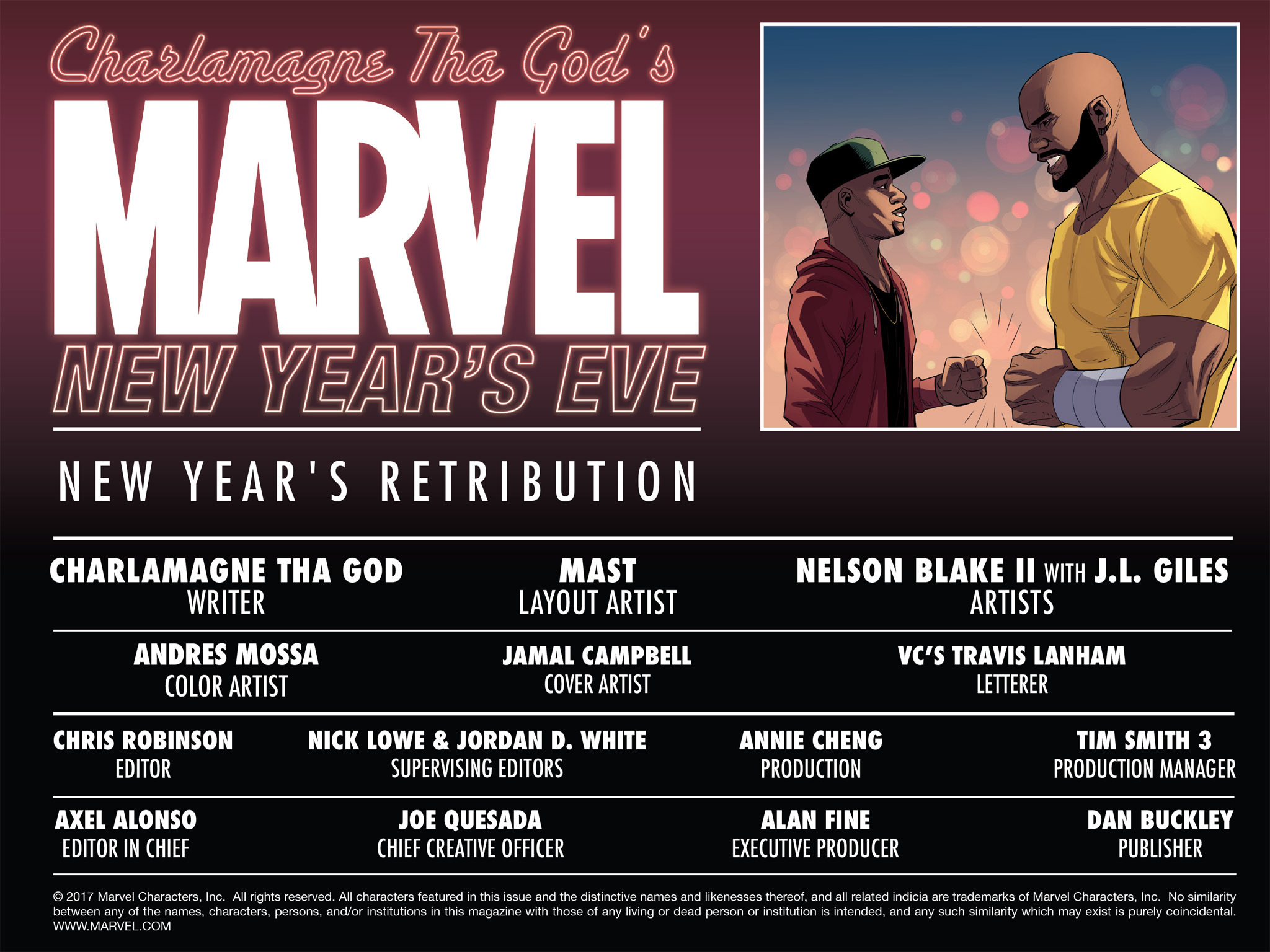 Read online Marvel New Year's Eve Special Infinite Comic comic -  Issue # Full - 2