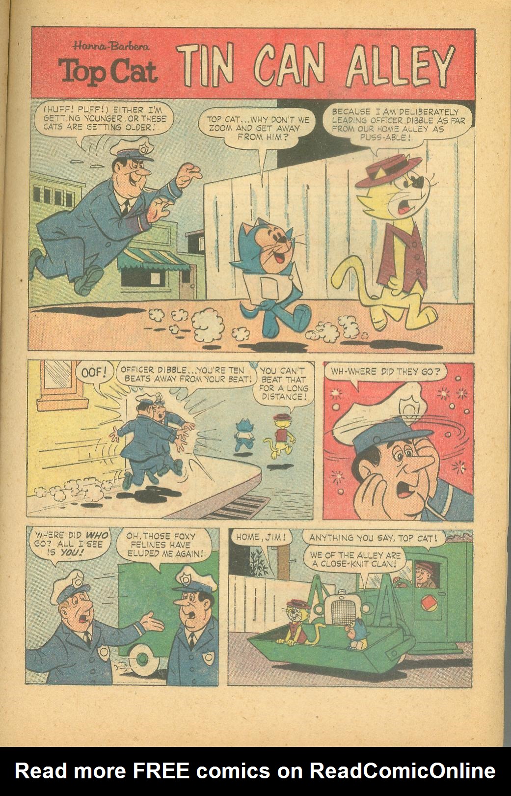 Read online Top Cat (1962) comic -  Issue #3 - 23
