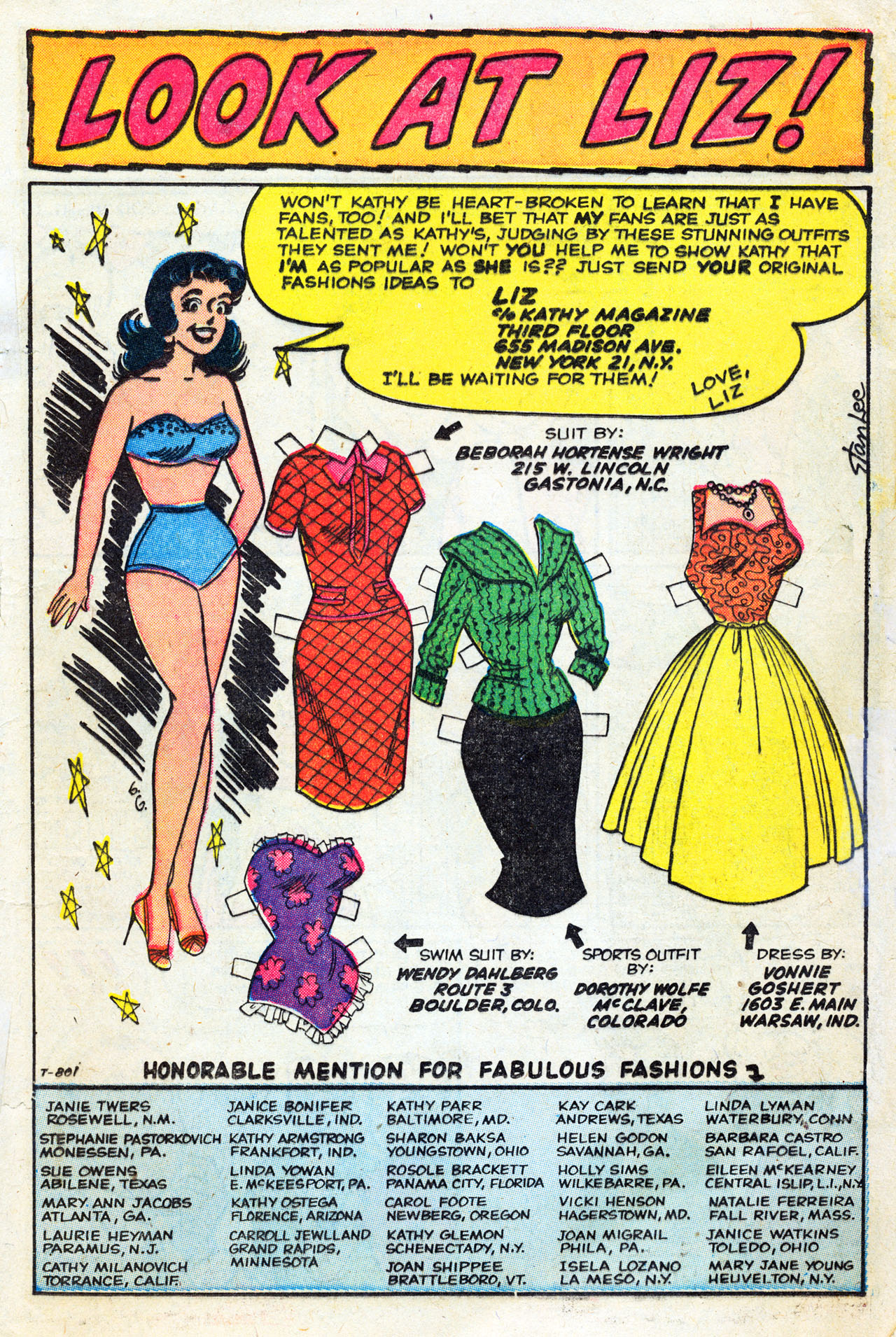 Read online Kathy (1959) comic -  Issue #6 - 17