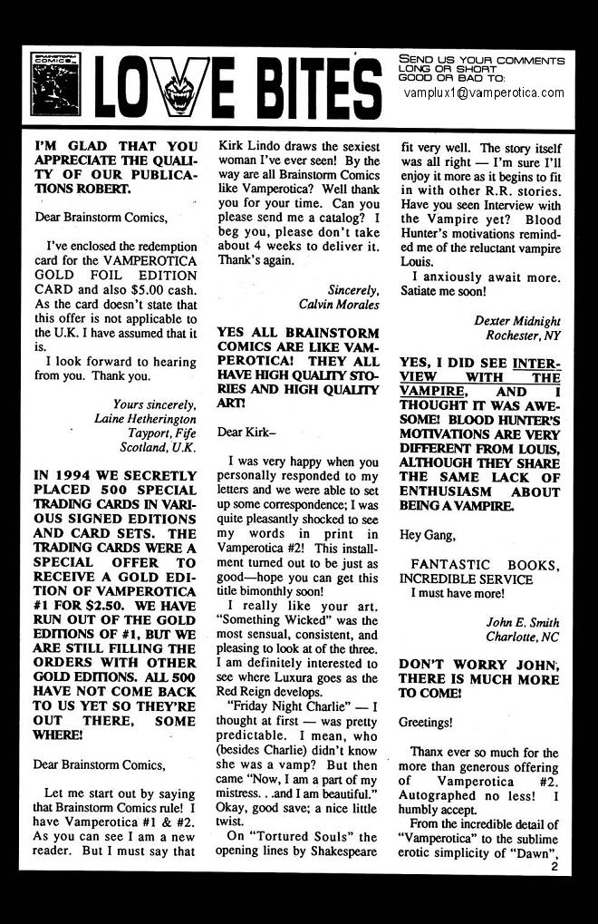 Read online Vamperotica comic -  Issue #4 - 31