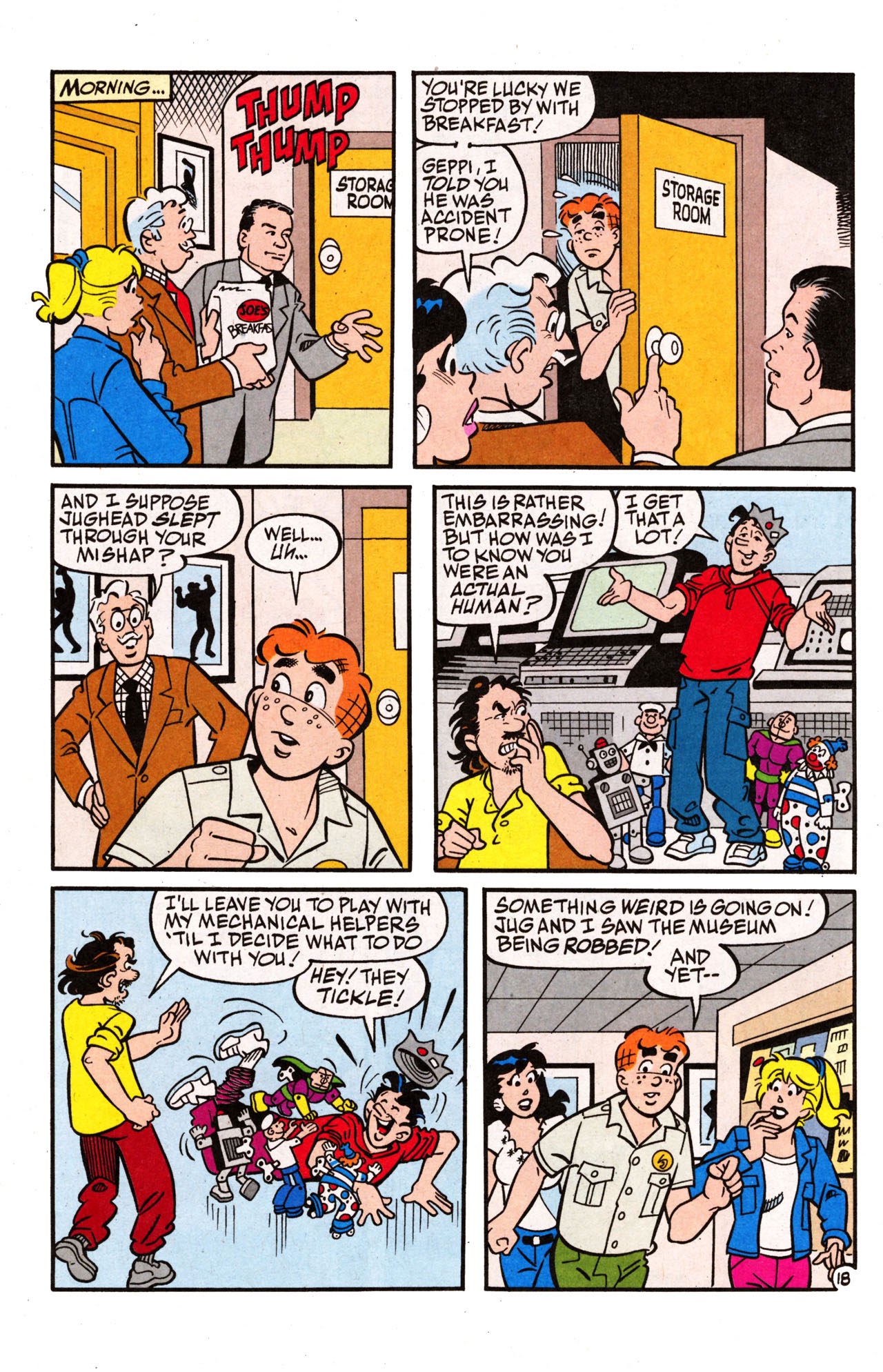 Read online Jughead Comics, Night at Geppi's Entertainment Museum, Free Comic Book Day Edition comic -  Issue # Full - 26