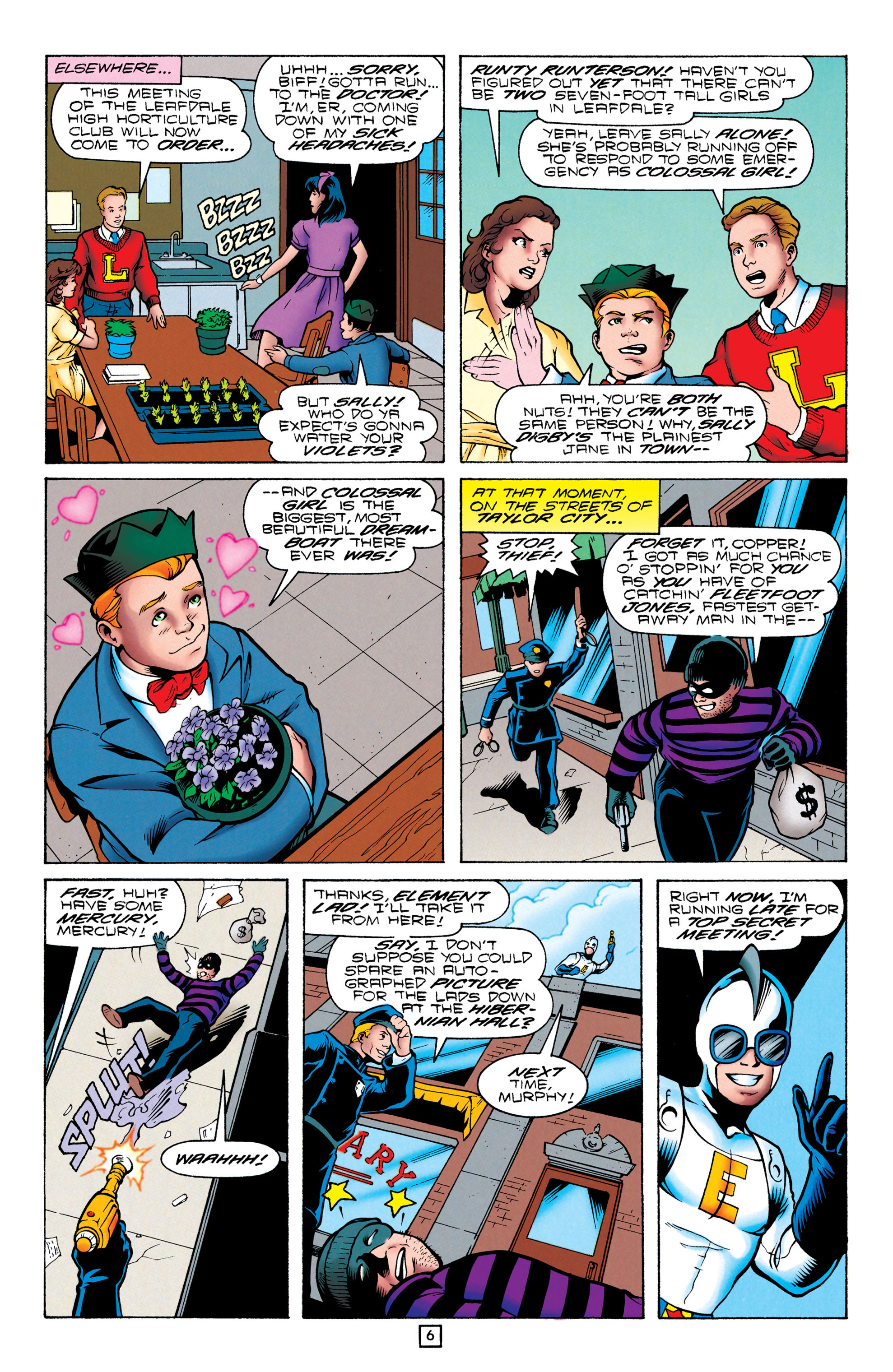 Read online Legionnaires comic -  Issue #54 - 7