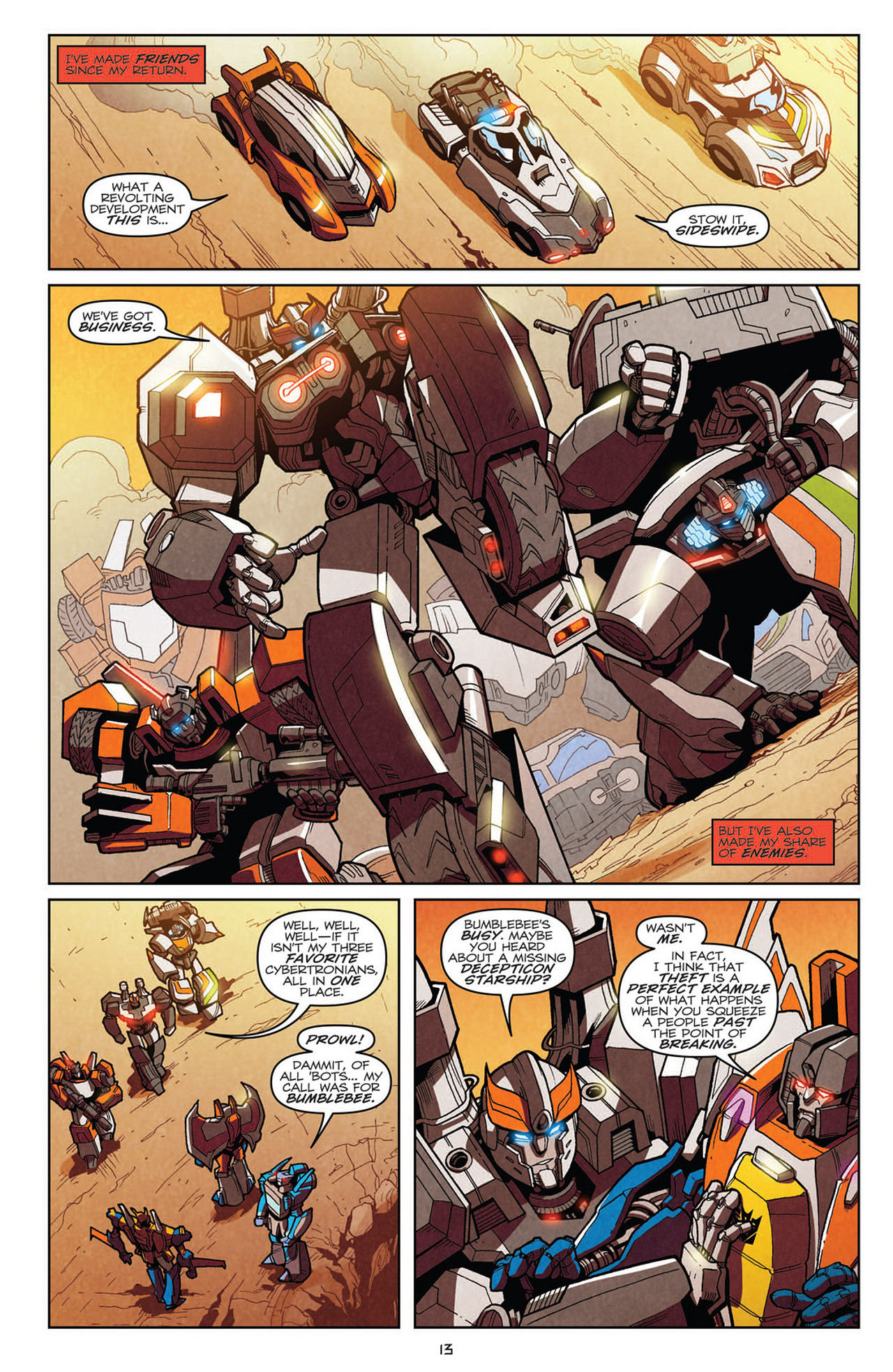 Read online Transformers: Robots In Disguise (2012) comic -  Issue # _Annual - 14