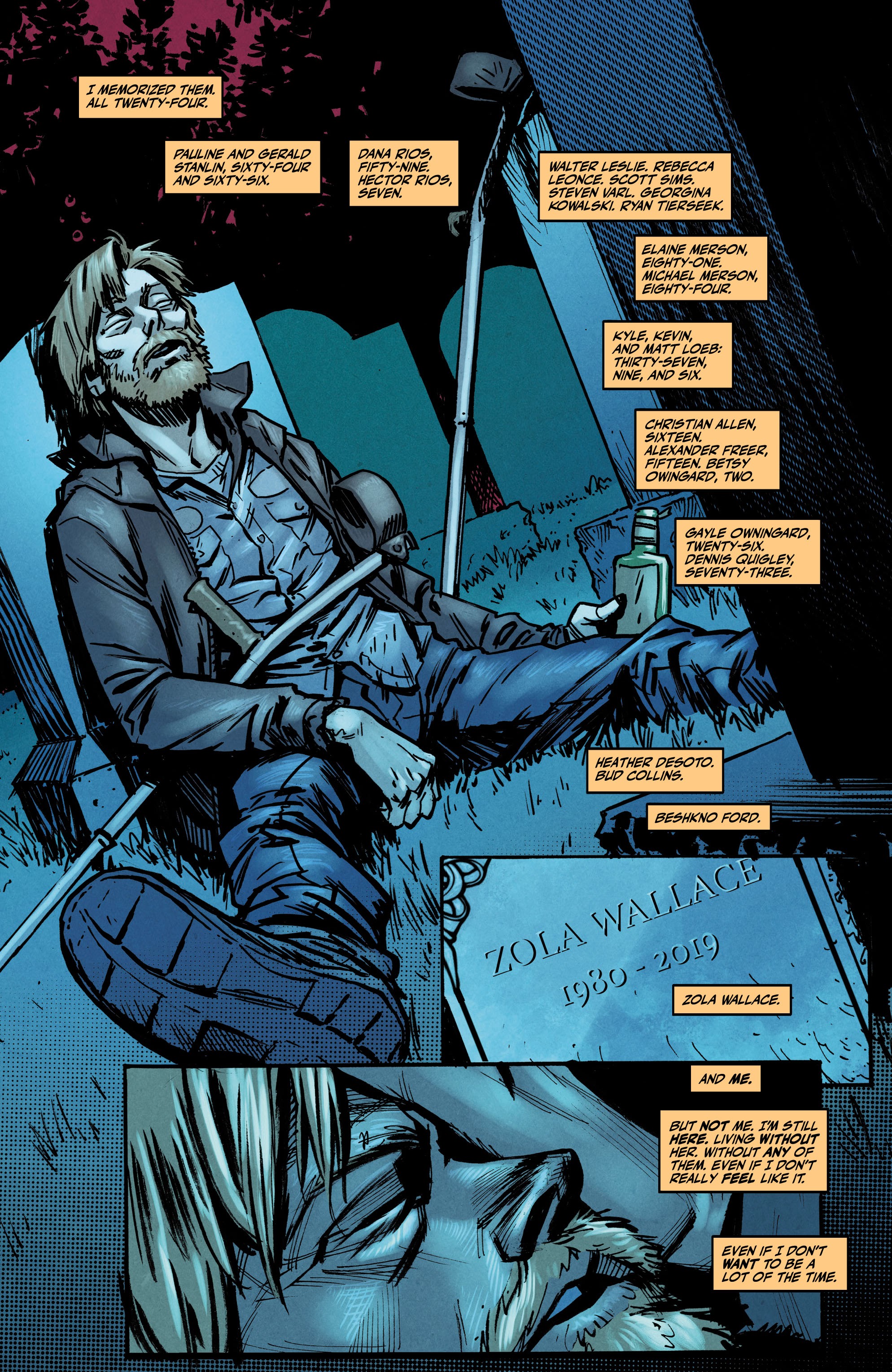 Read online The Blue Flame comic -  Issue #4 - 4