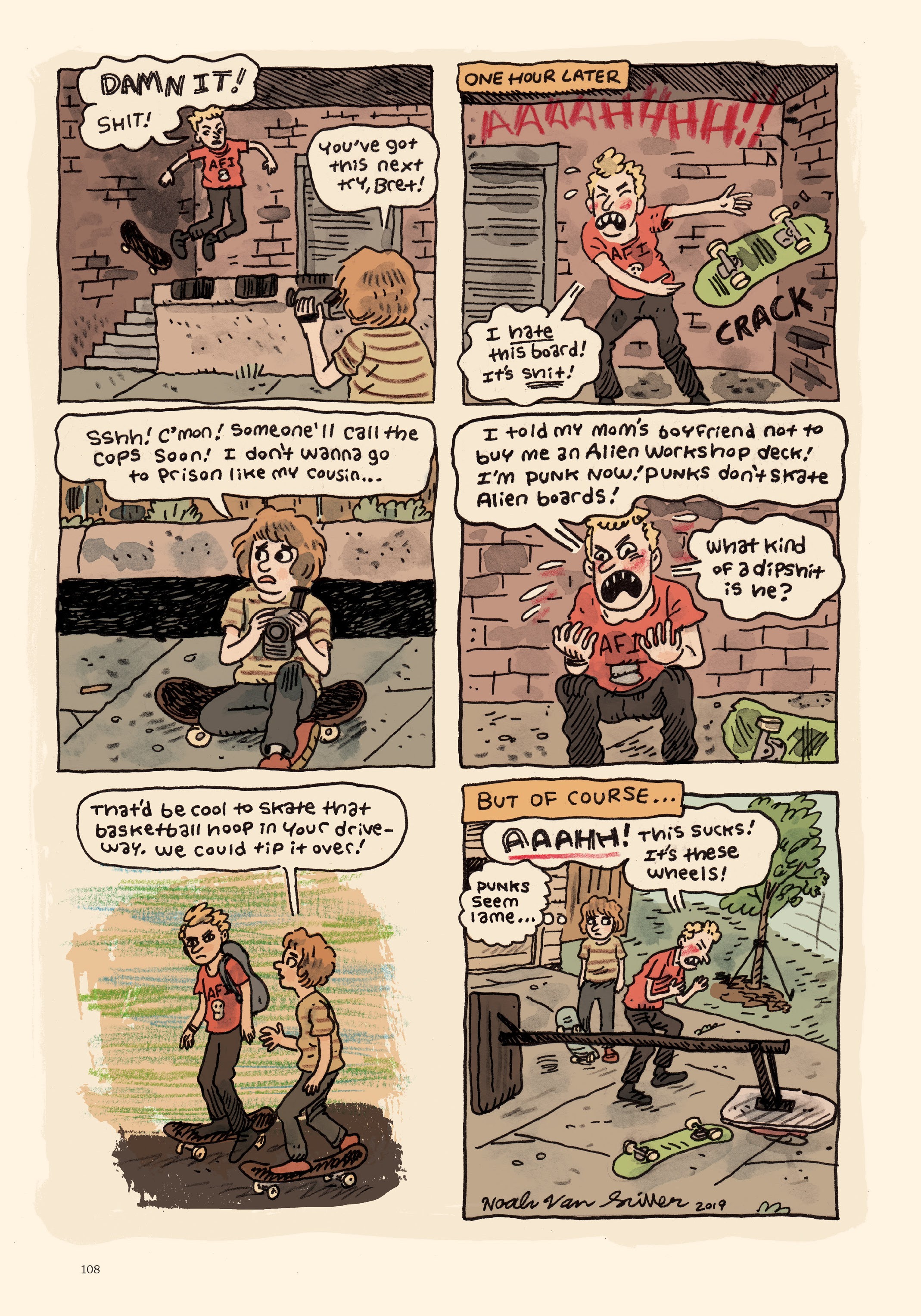 Read online Now: The New Comics Anthology comic -  Issue #7 - 108