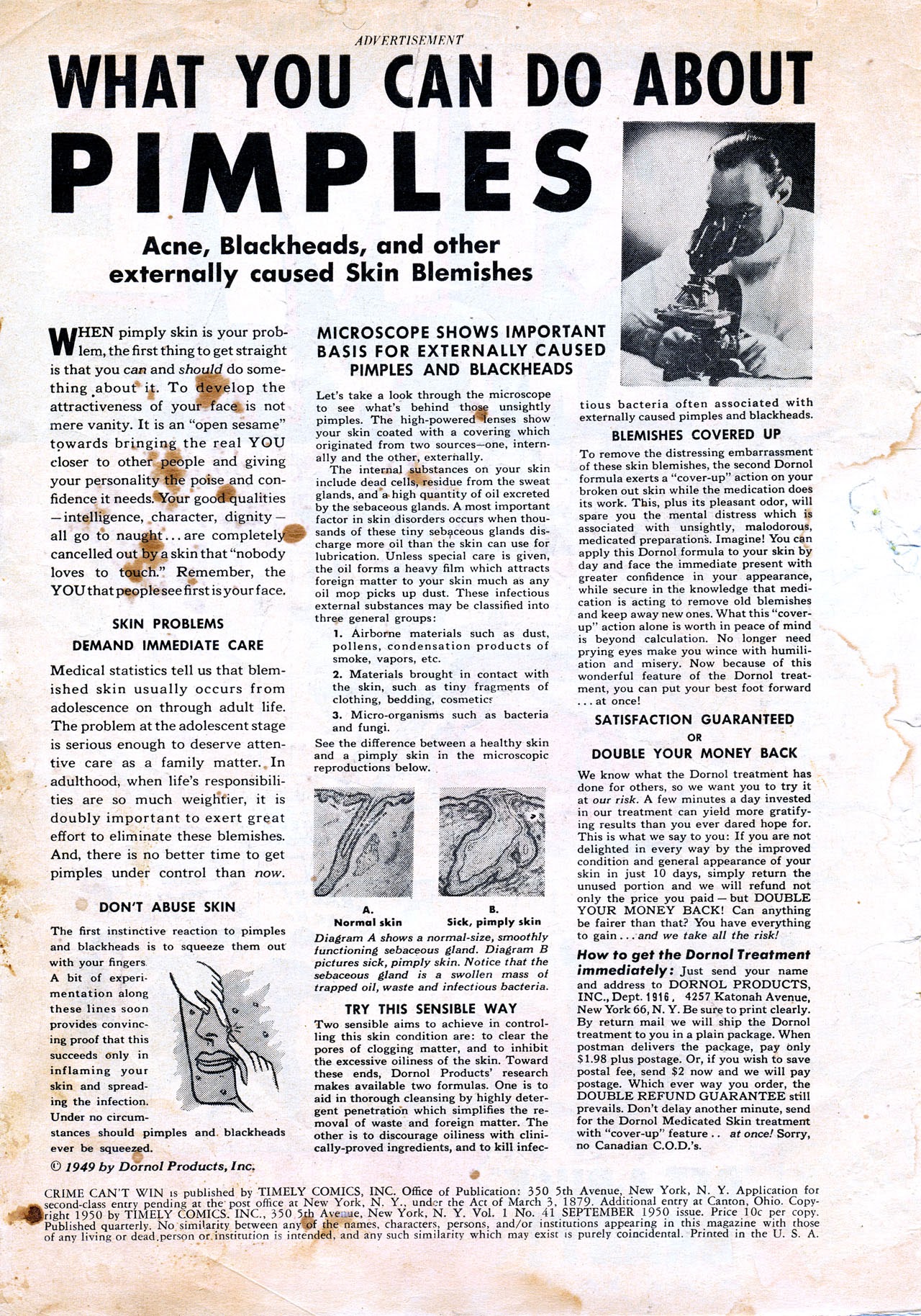 Read online Crime Can't Win comic -  Issue #1 - 2