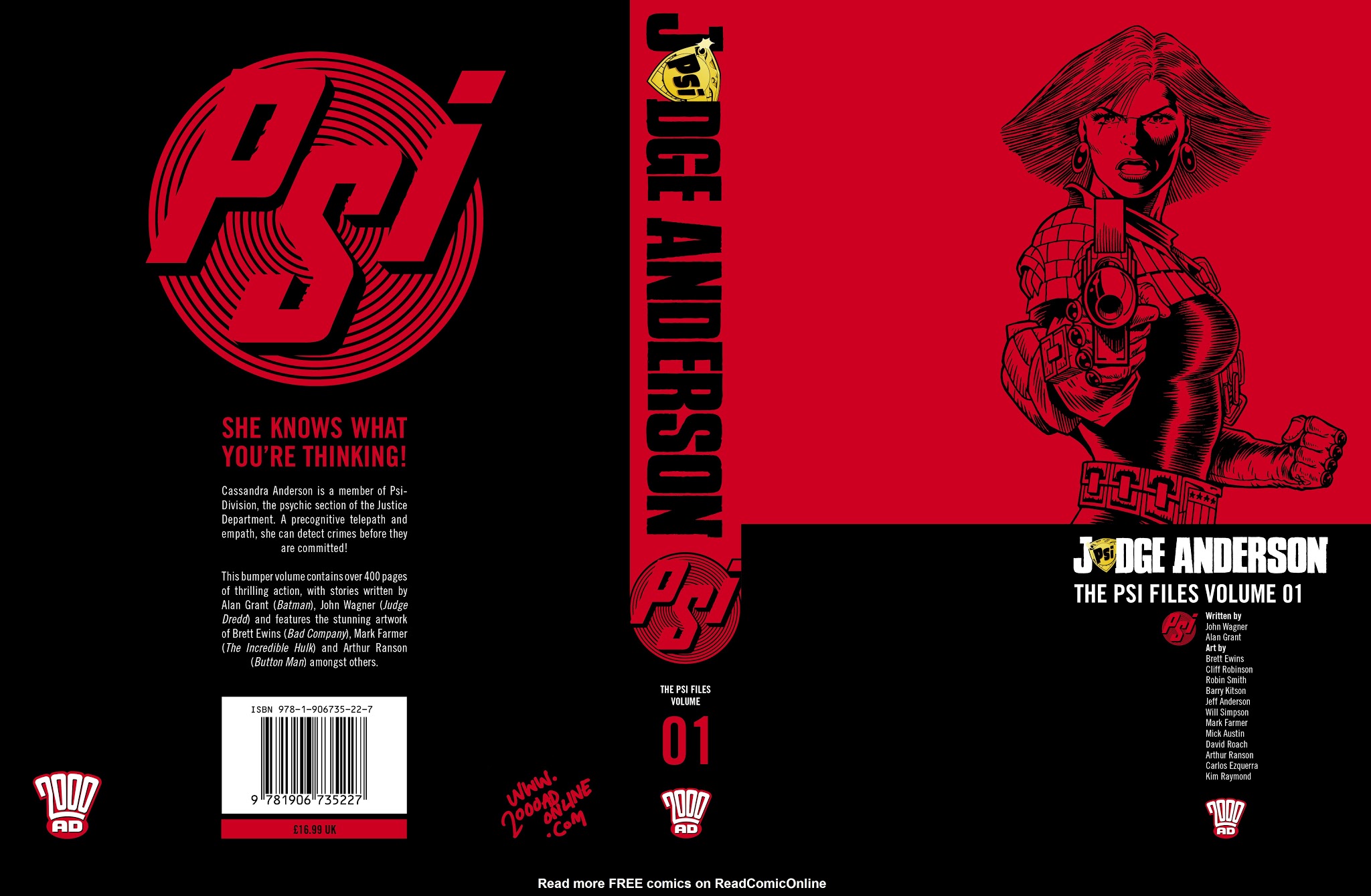 Read online Judge Anderson: The Psi Files comic -  Issue # TPB 1 - 1