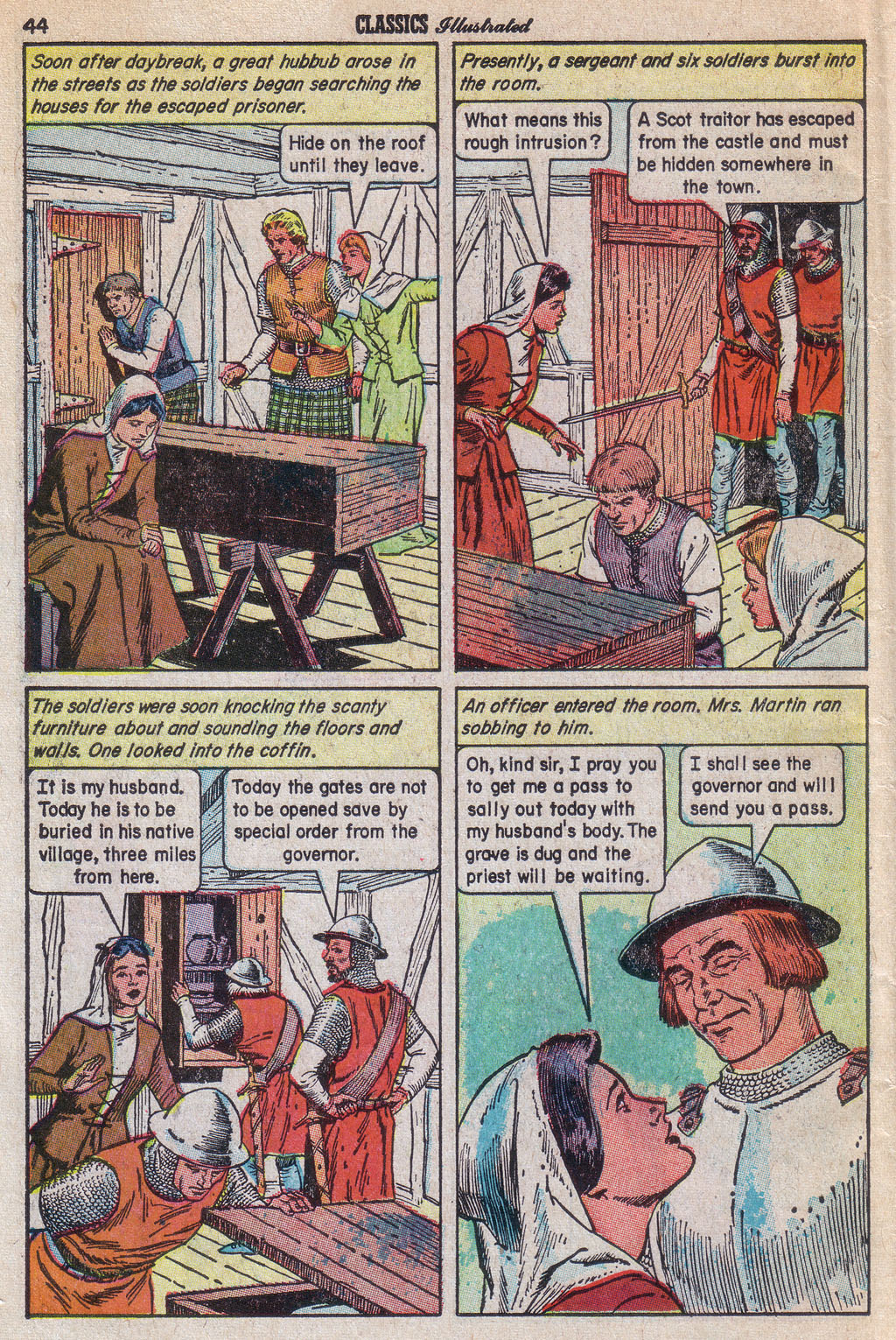 Read online Classics Illustrated comic -  Issue #168 - 46