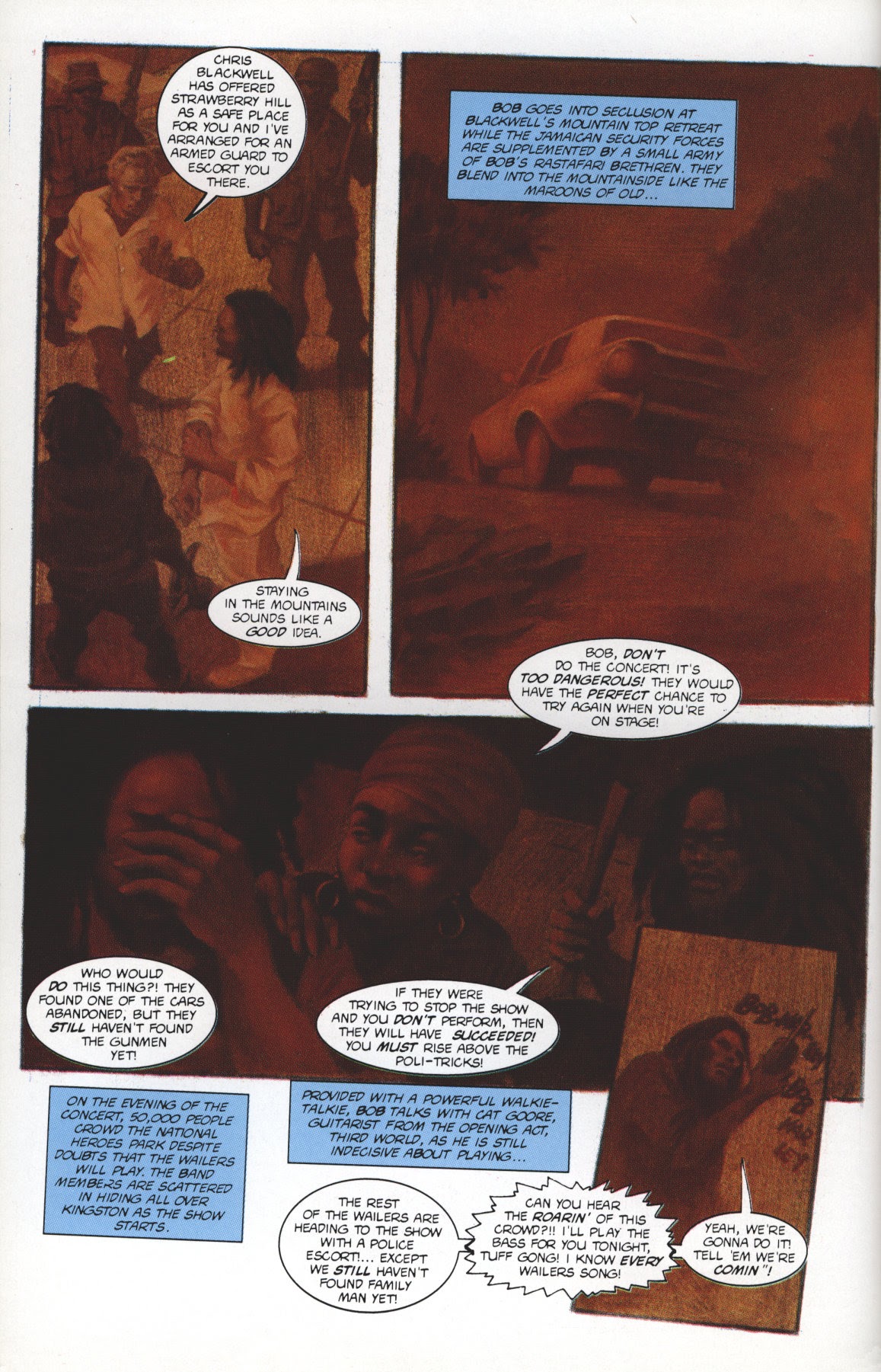 Read online Bob Marley: Tale of the Tuff Gong comic -  Issue #2 - 41