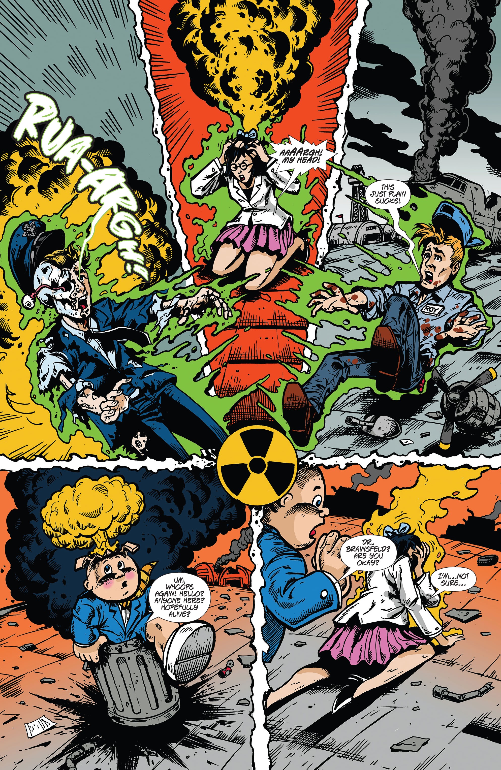 Read online Garbage Pail Kids: Origins comic -  Issue #1 - 22