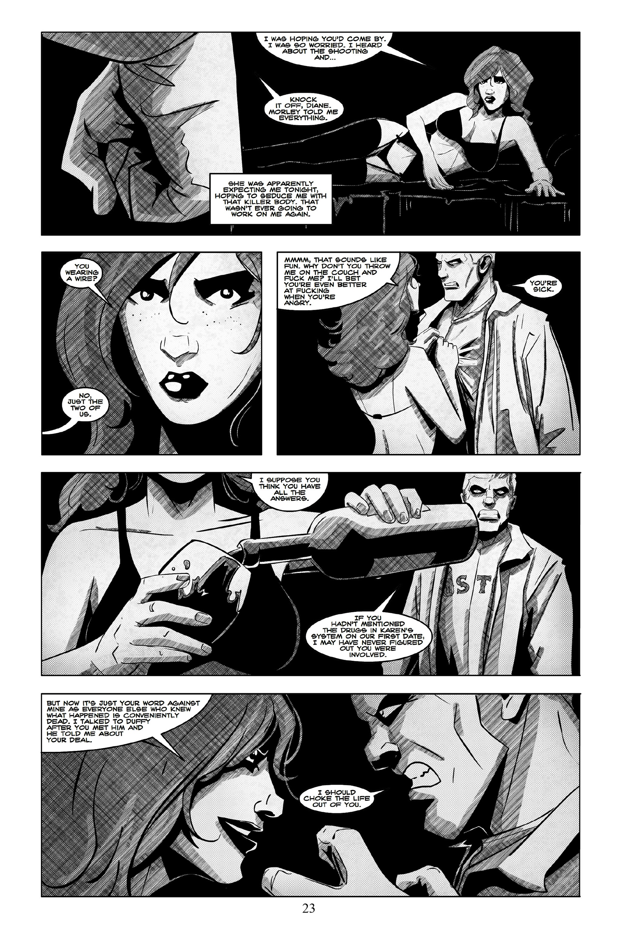 Read online Two Redheads & A Dead Blonde comic -  Issue #5 - 24