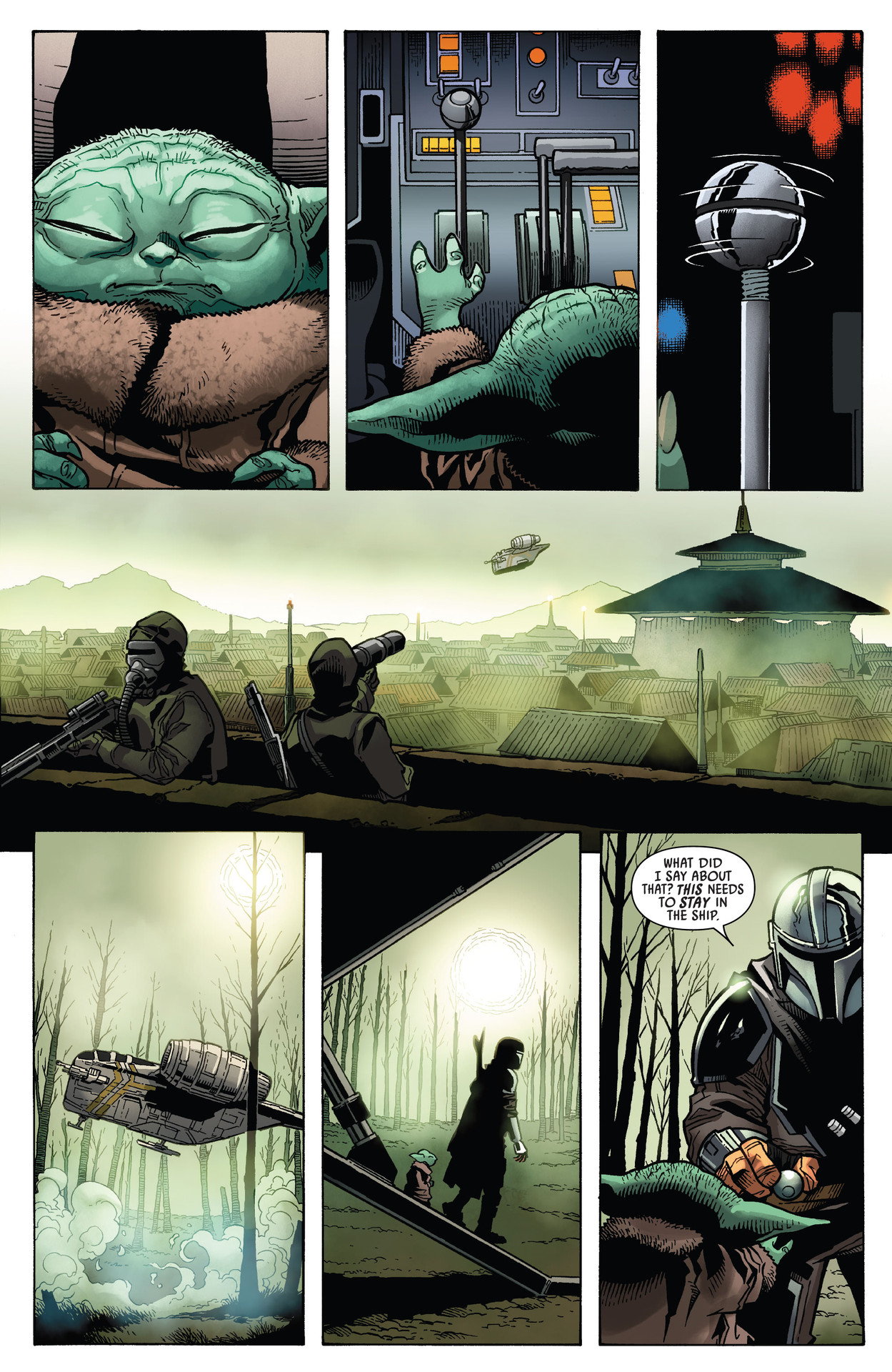 Read online Star Wars: The Mandalorian Season 2 comic -  Issue #5 - 8
